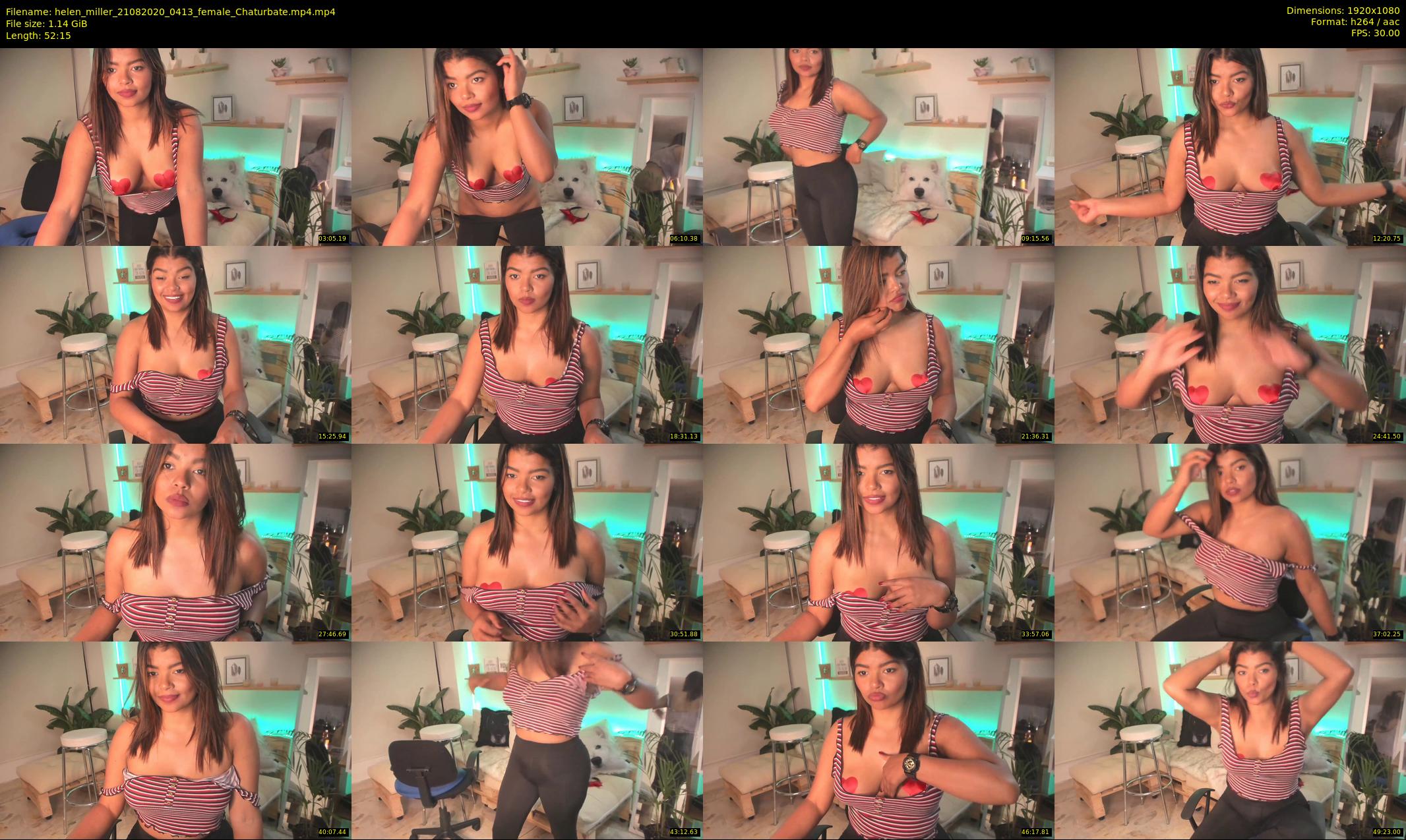 helen_miller — 53 minute Chaturbate female cam show recording, 1080p, Aug 21, 2020