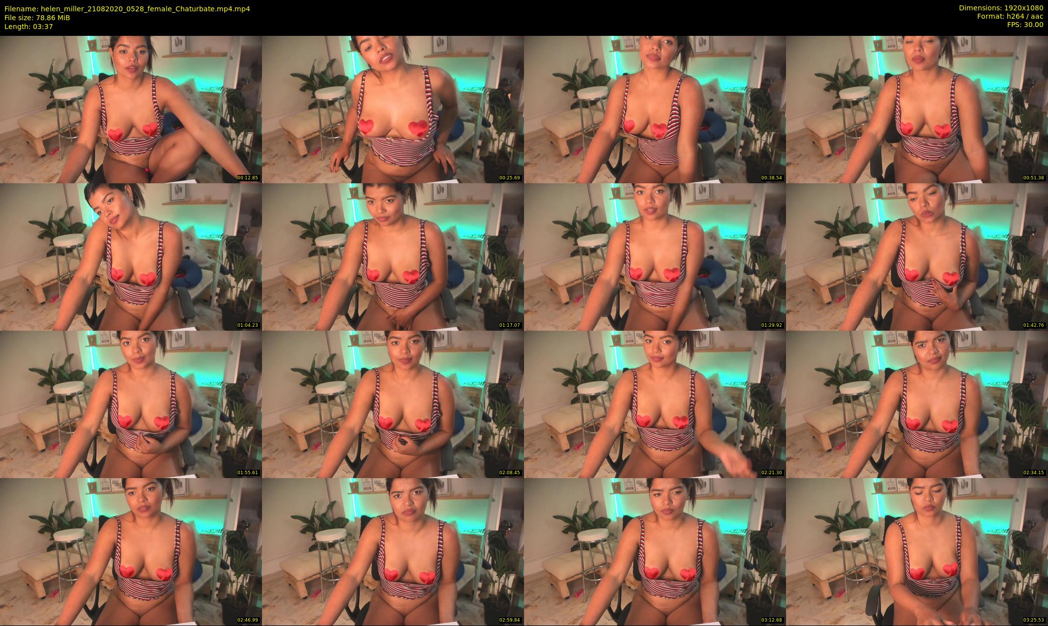 helen_miller — 4 minute Chaturbate female cam show recording, 1080p, Aug 21, 2020
