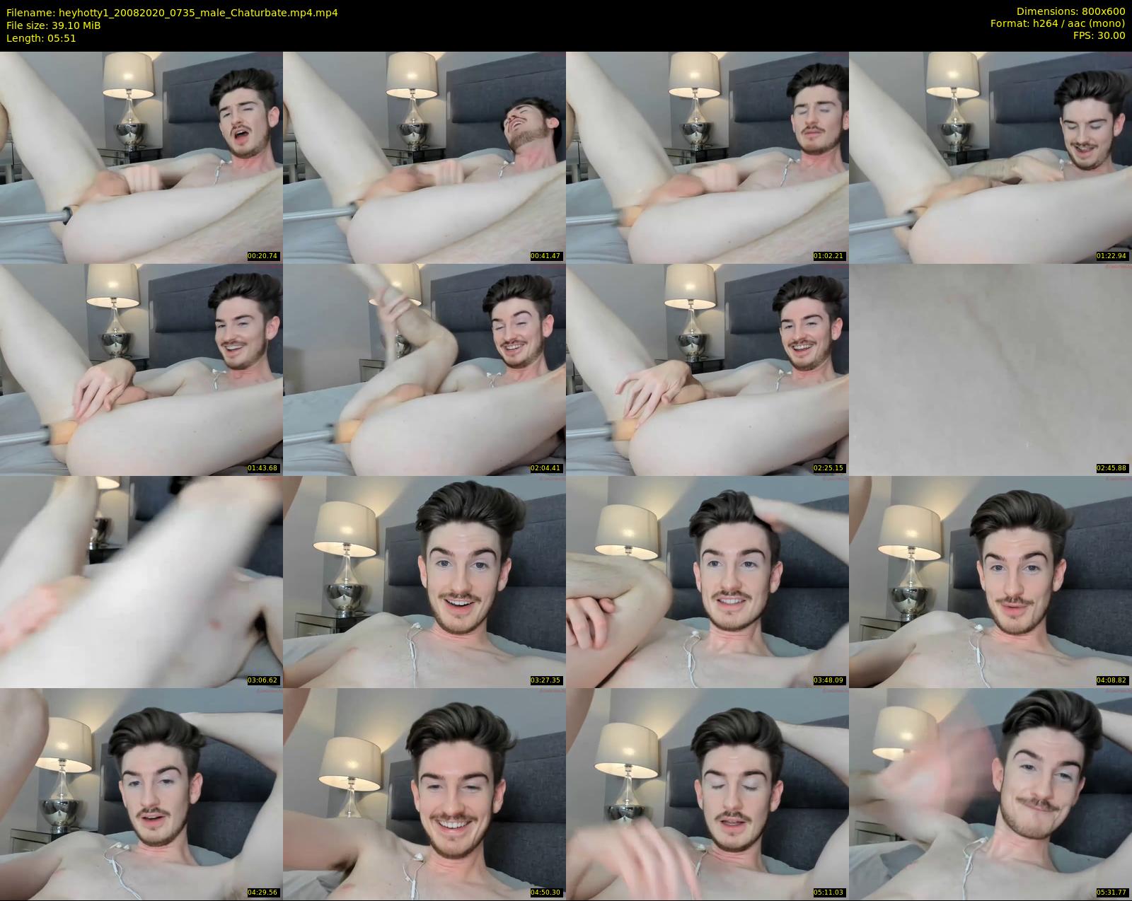 heyhotty1 — 6 minute Chaturbate male cam show recording, 480p, Aug 20, 2020