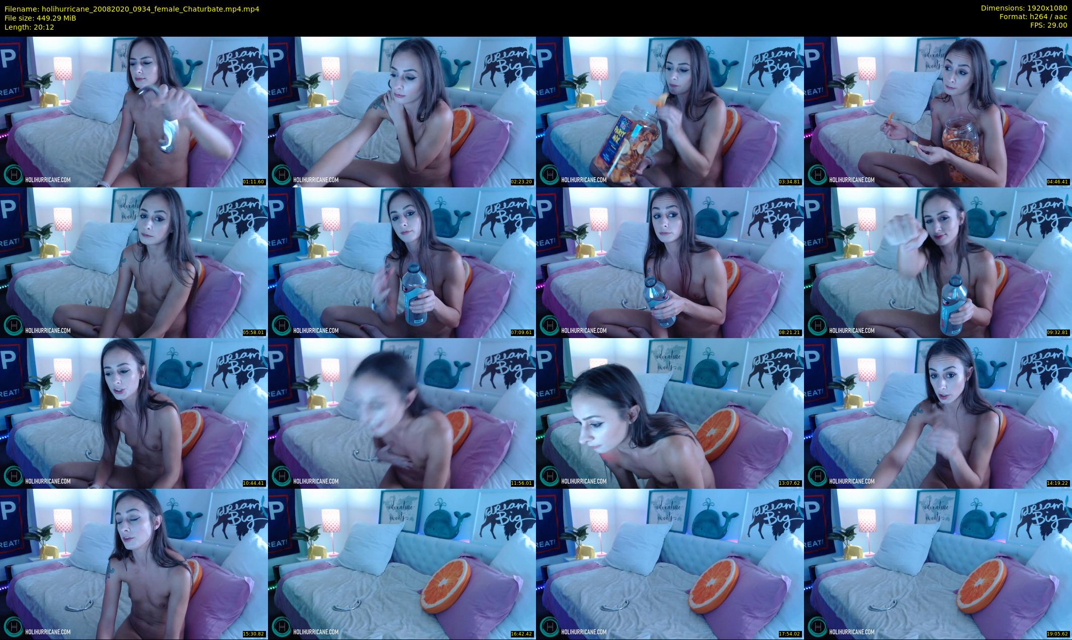 holihurricane — 21 minute Chaturbate female cam show recording, 1080p, Aug 20, 2020
