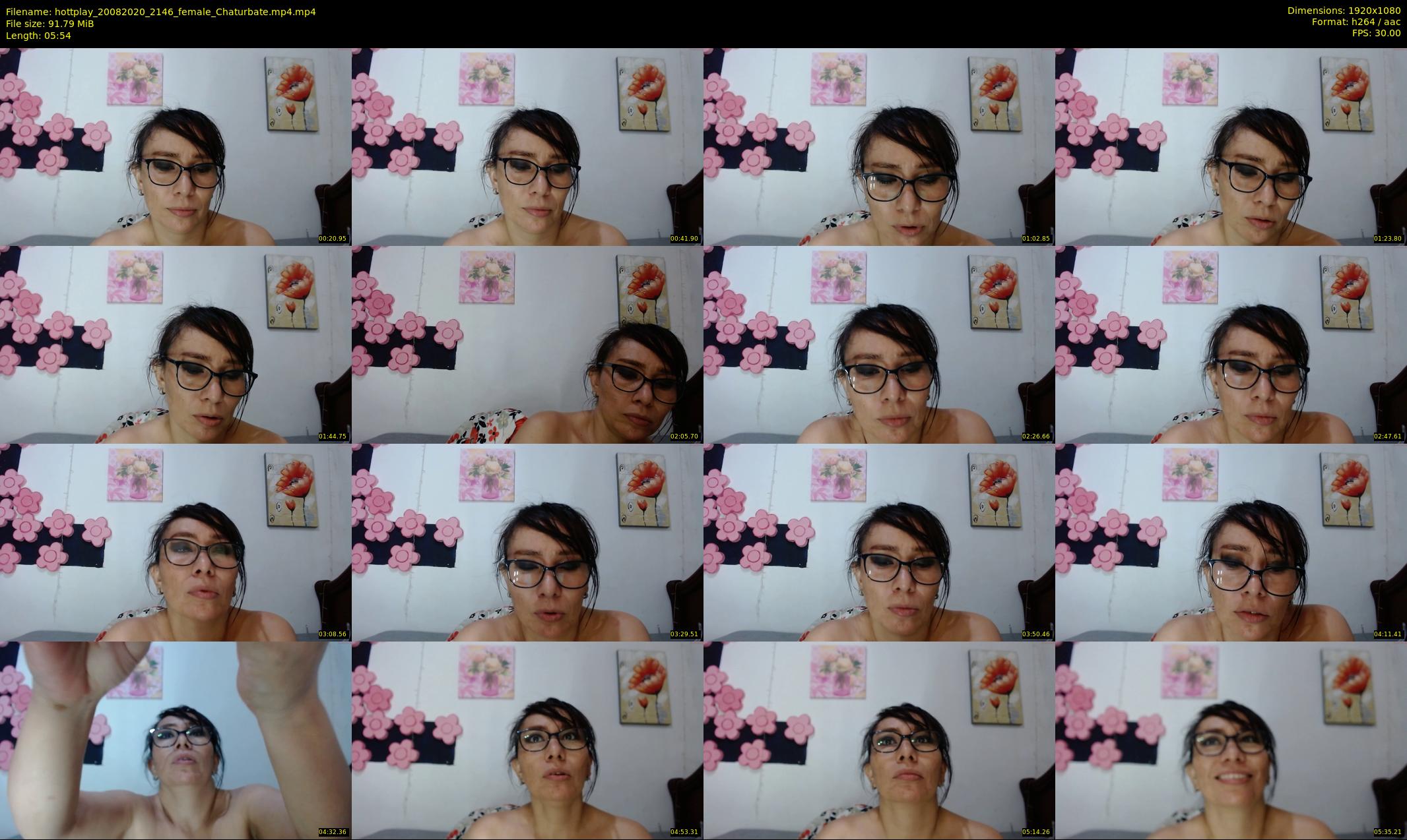 hottplay — 6 minute Chaturbate female cam show recording, 1080p, Aug 20, 2020