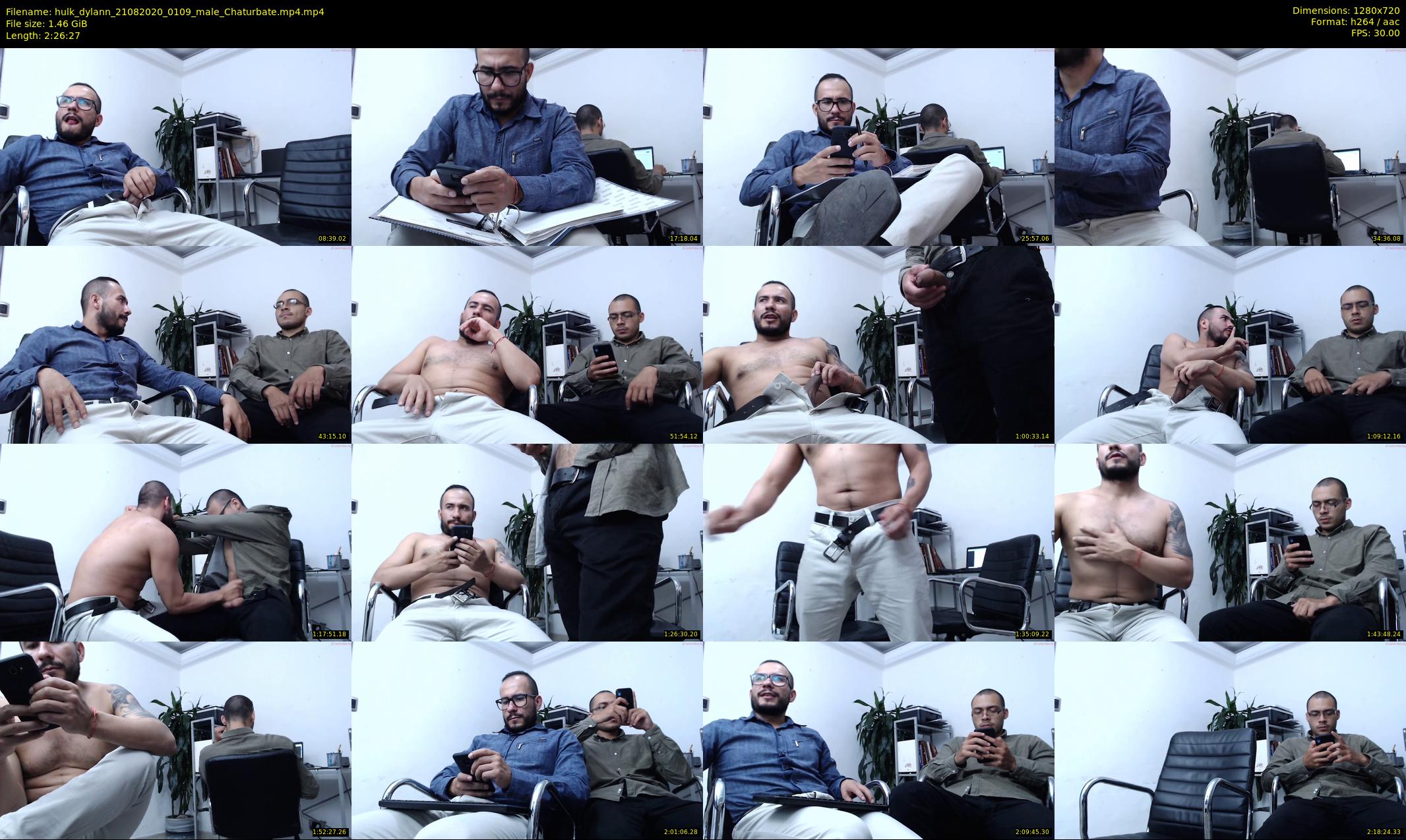 hulk_dylann — 147 minute Chaturbate male cam show recording, 720p, Aug 21, 2020
