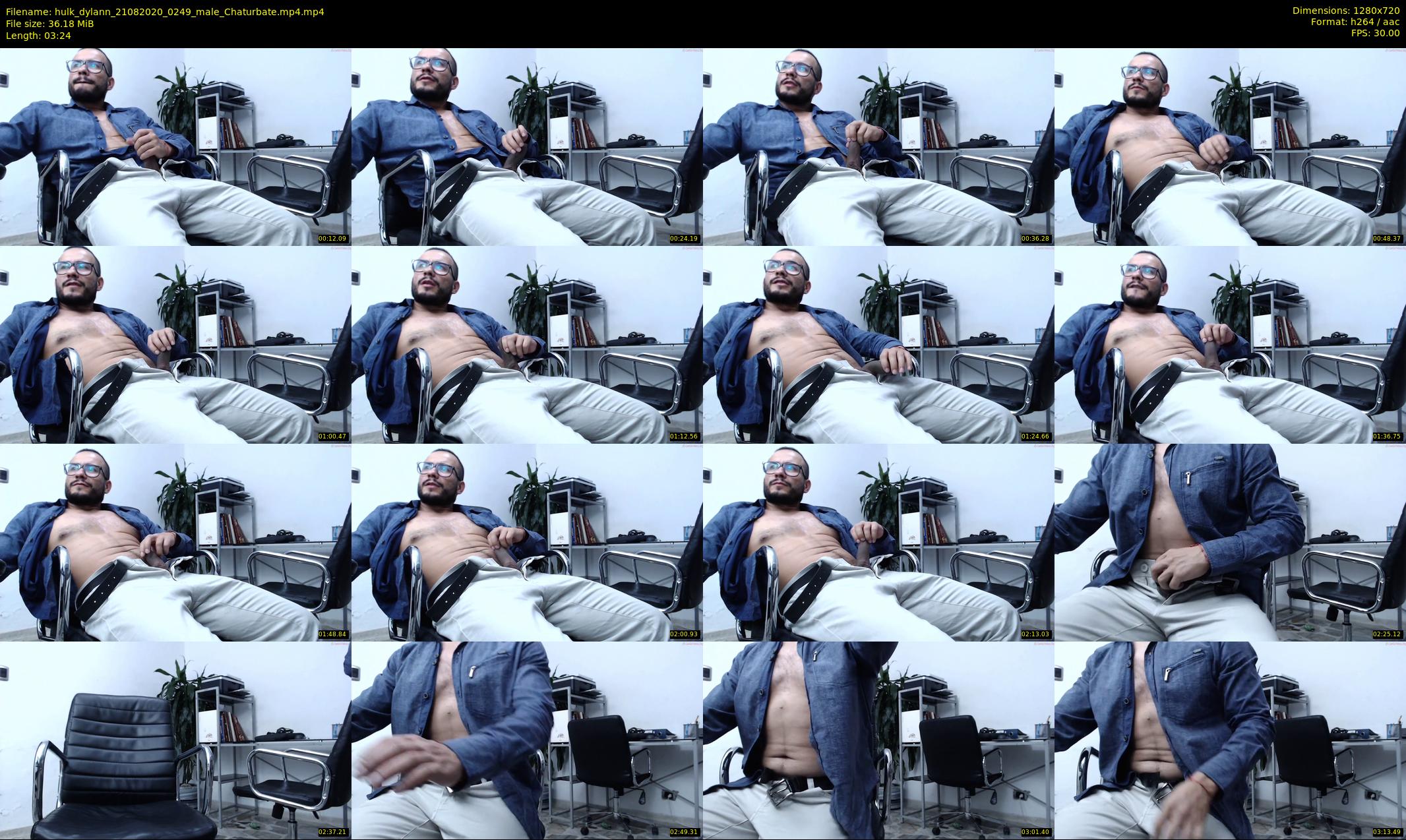hulk_dylann — 4 minute Chaturbate male cam show recording, 720p, Aug 21, 2020