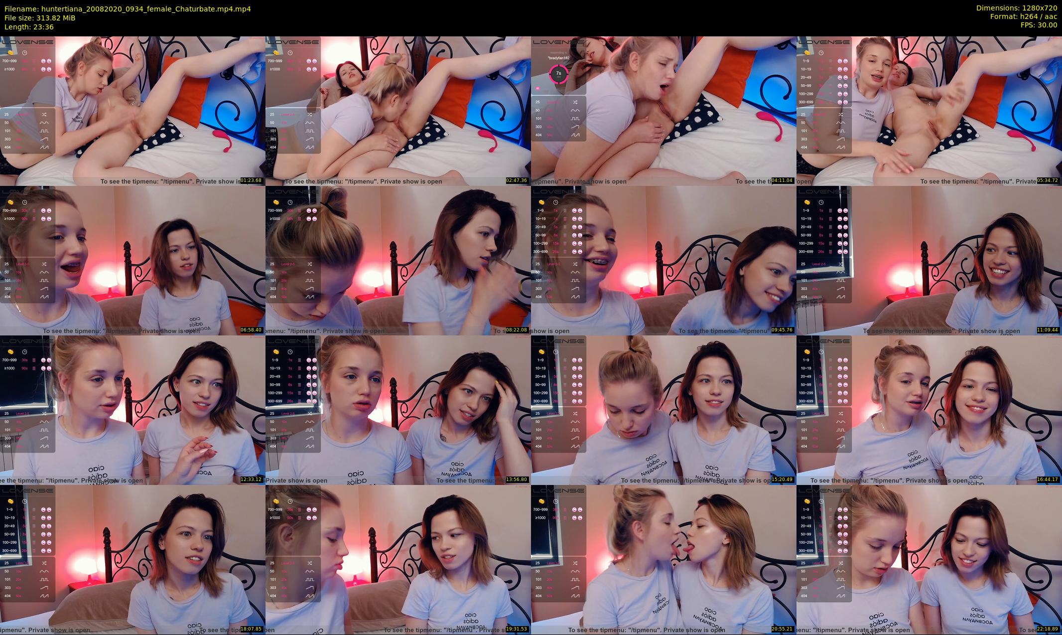 huntertiana — 24 minute Chaturbate female cam show recording, 720p, Aug 20, 2020