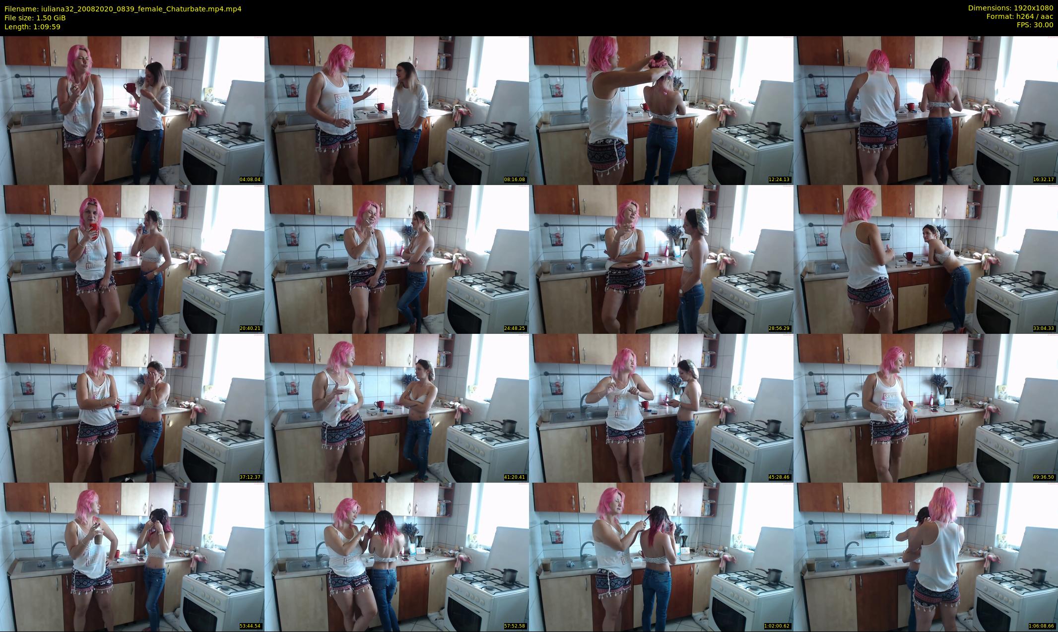 iuliana32 — 70 minute Chaturbate couple cam show recording, 1080p, Aug 20, 2020