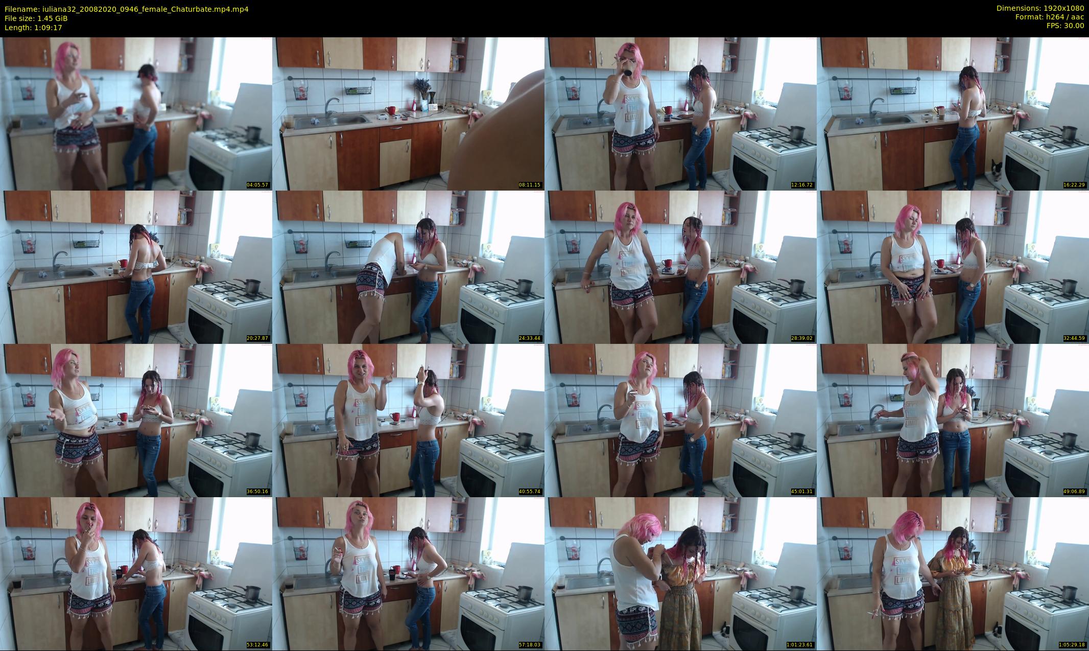 iuliana32 — 70 minute Chaturbate couple cam show recording, 1080p, Aug 20, 2020