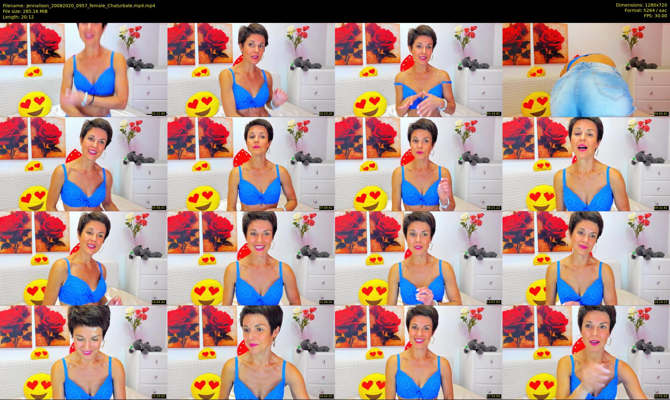 jennalison — 21 minute Chaturbate female cam show recording, 720p, Aug 20, 2020