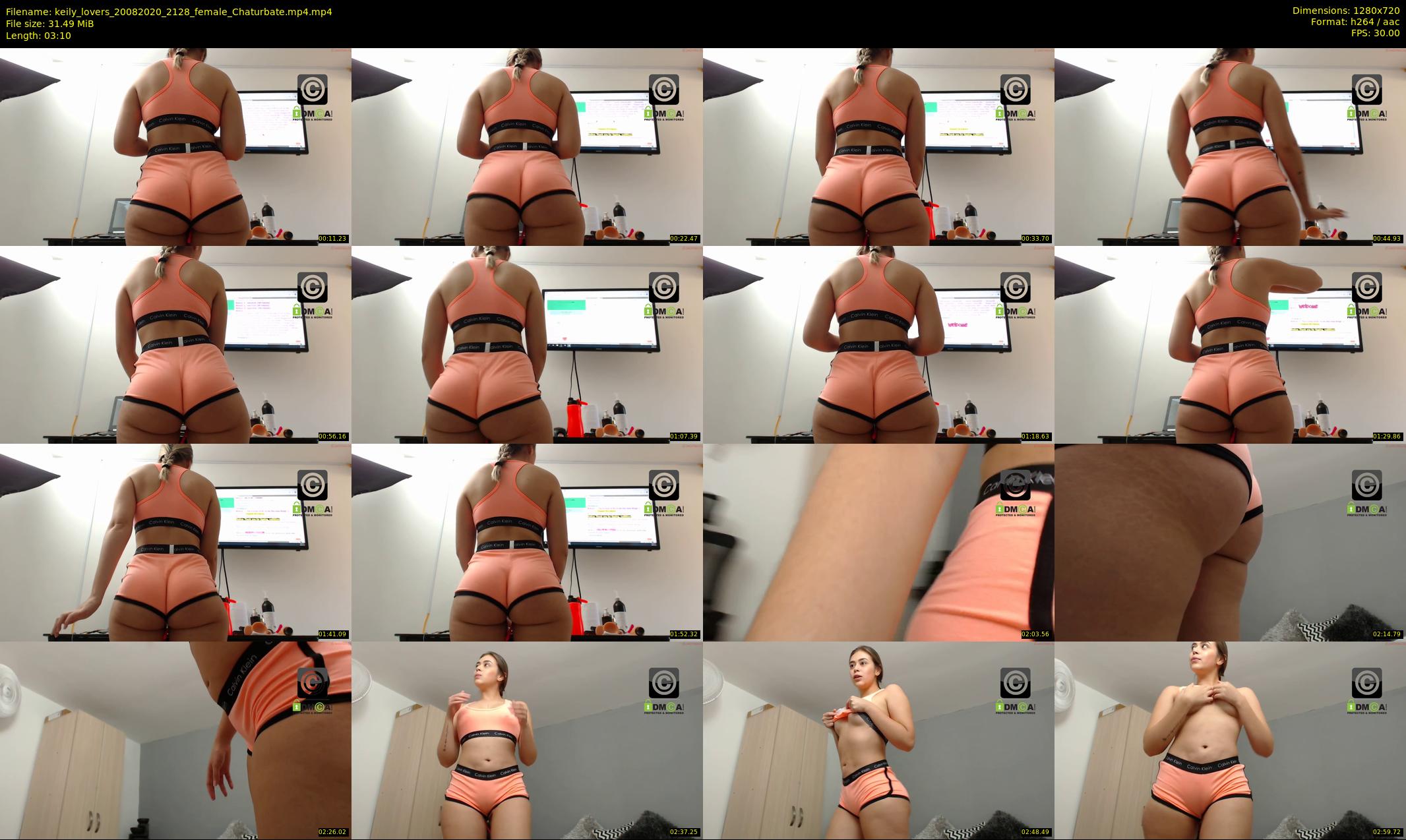 keily_lovers — 4 minute Chaturbate female cam show recording, 720p, Aug 20, 2020