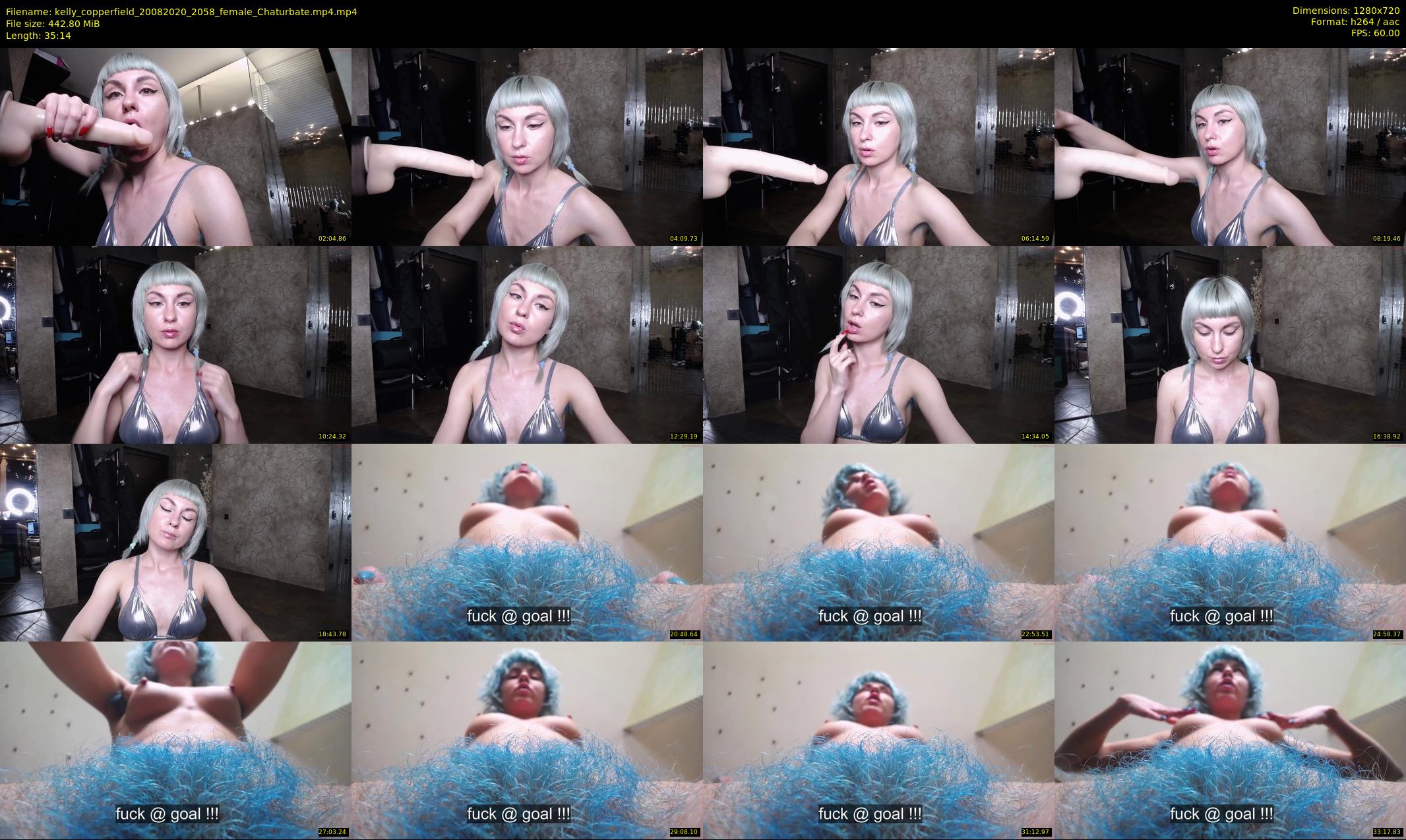 kelly_copperfield — 36 minute Chaturbate female cam show recording, 720p, Aug 20, 2020