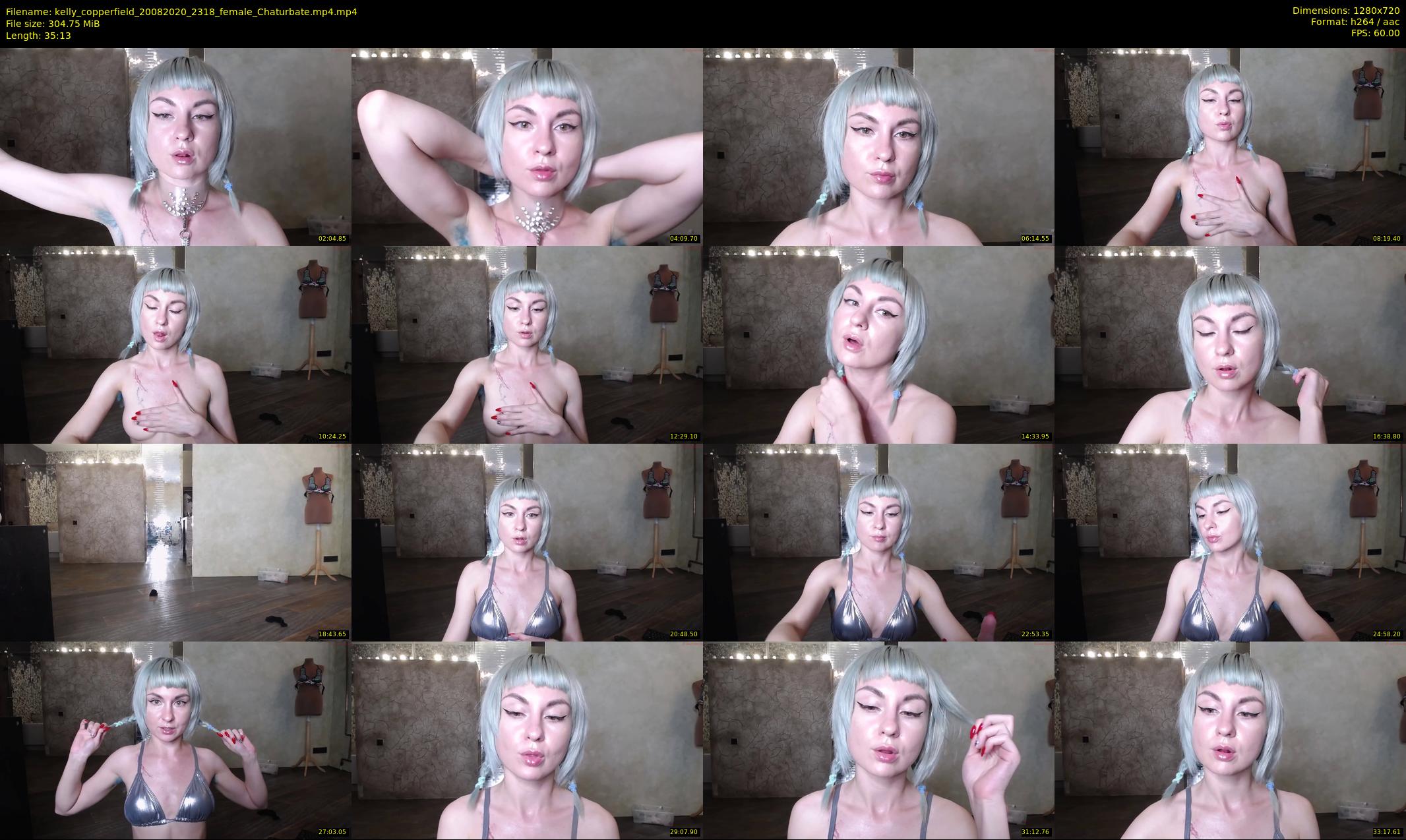 kelly_copperfield — 36 minute Chaturbate female cam show recording, 720p, Aug 20, 2020