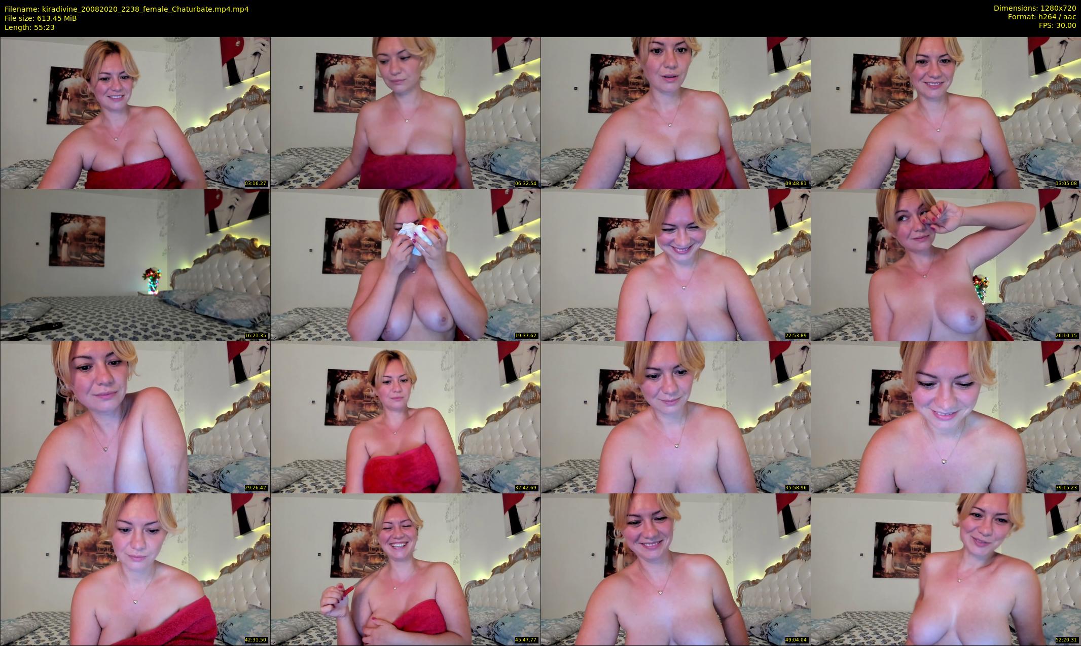kiradivine — 56 minute Chaturbate female cam show recording, 720p, Aug 20, 2020
