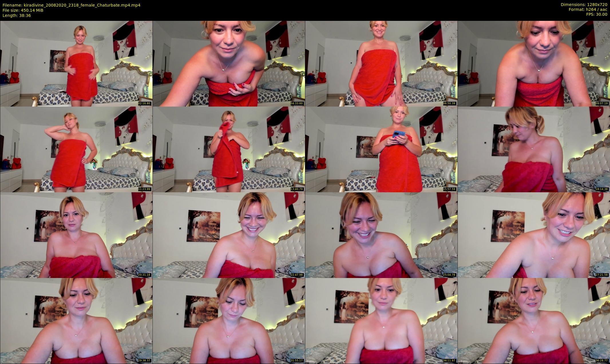 kiradivine — 39 minute Chaturbate female cam show recording, 720p, Aug 20, 2020