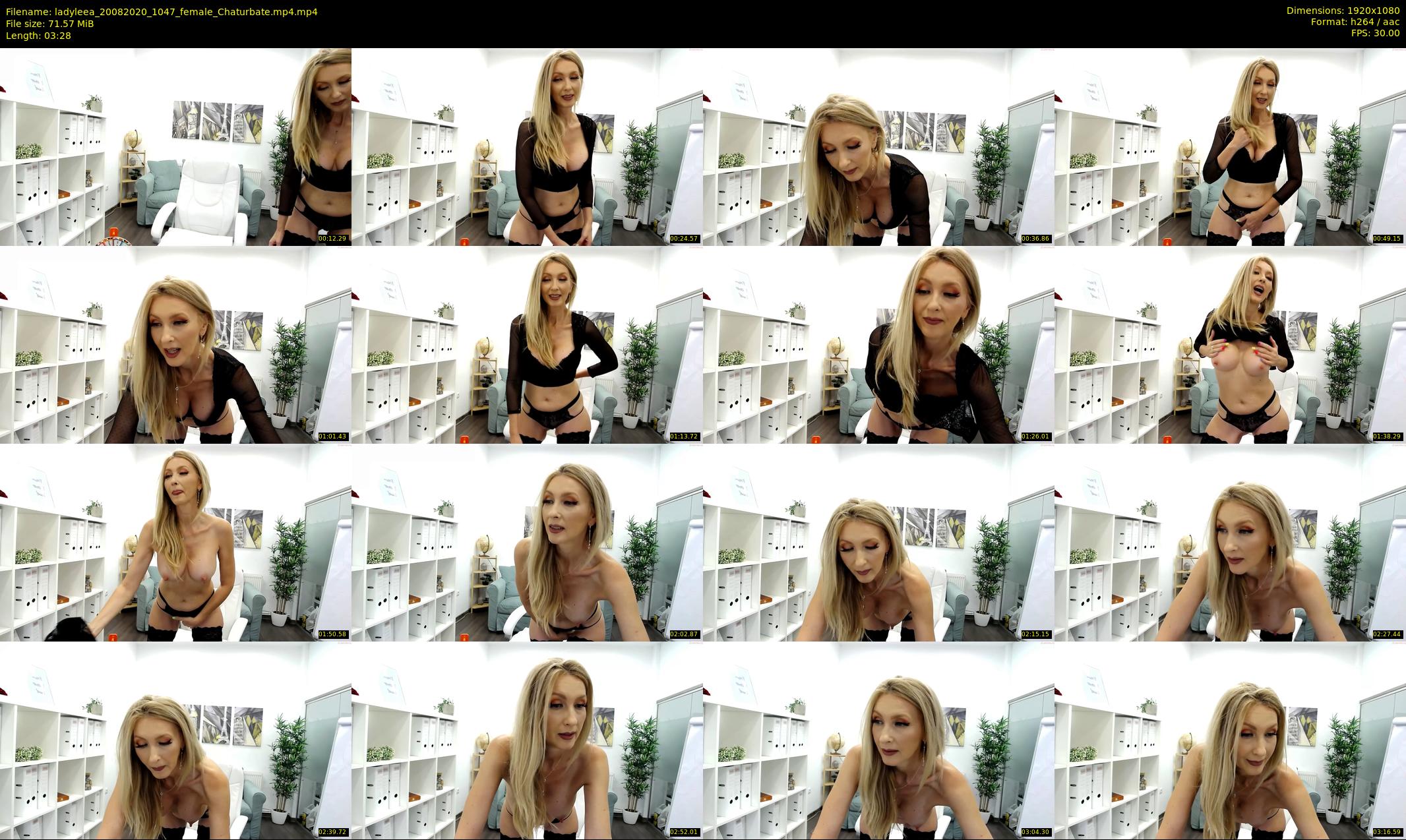 ladyleea — 4 minute Chaturbate female cam show recording, 1080p, Aug 20, 2020