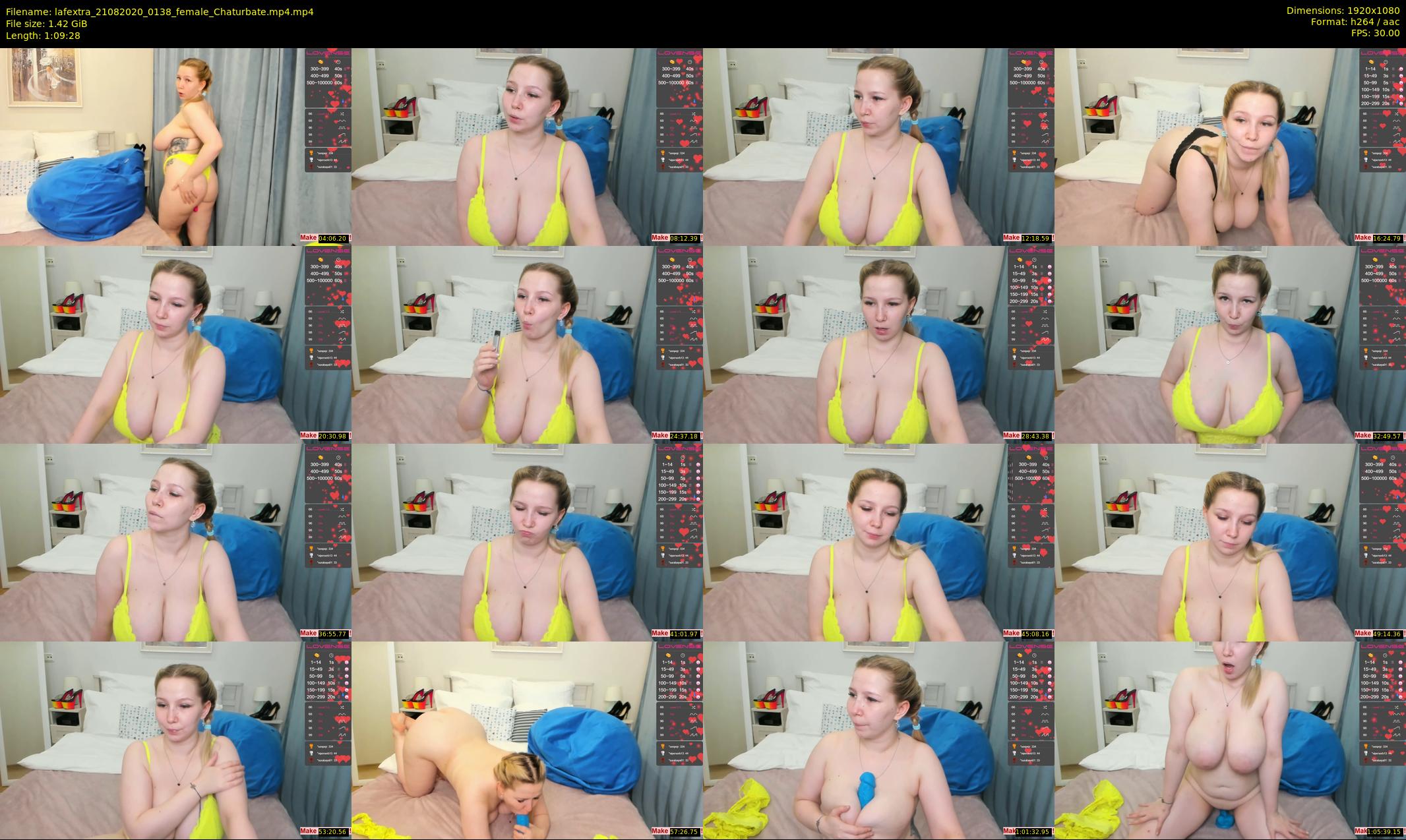 lafextra — 70 minute Chaturbate female cam show recording, 1080p, Aug 21, 2020