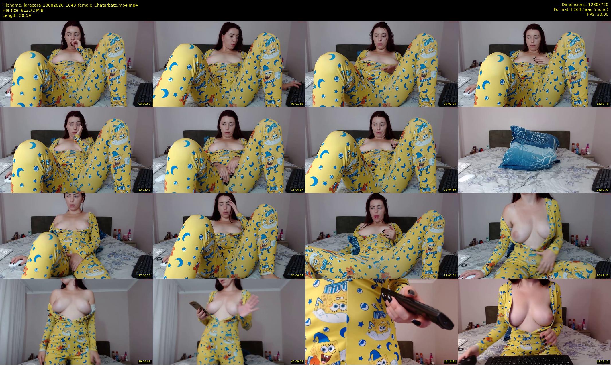 laracara — 51 minute Chaturbate female cam show recording, 720p, Aug 20, 2020