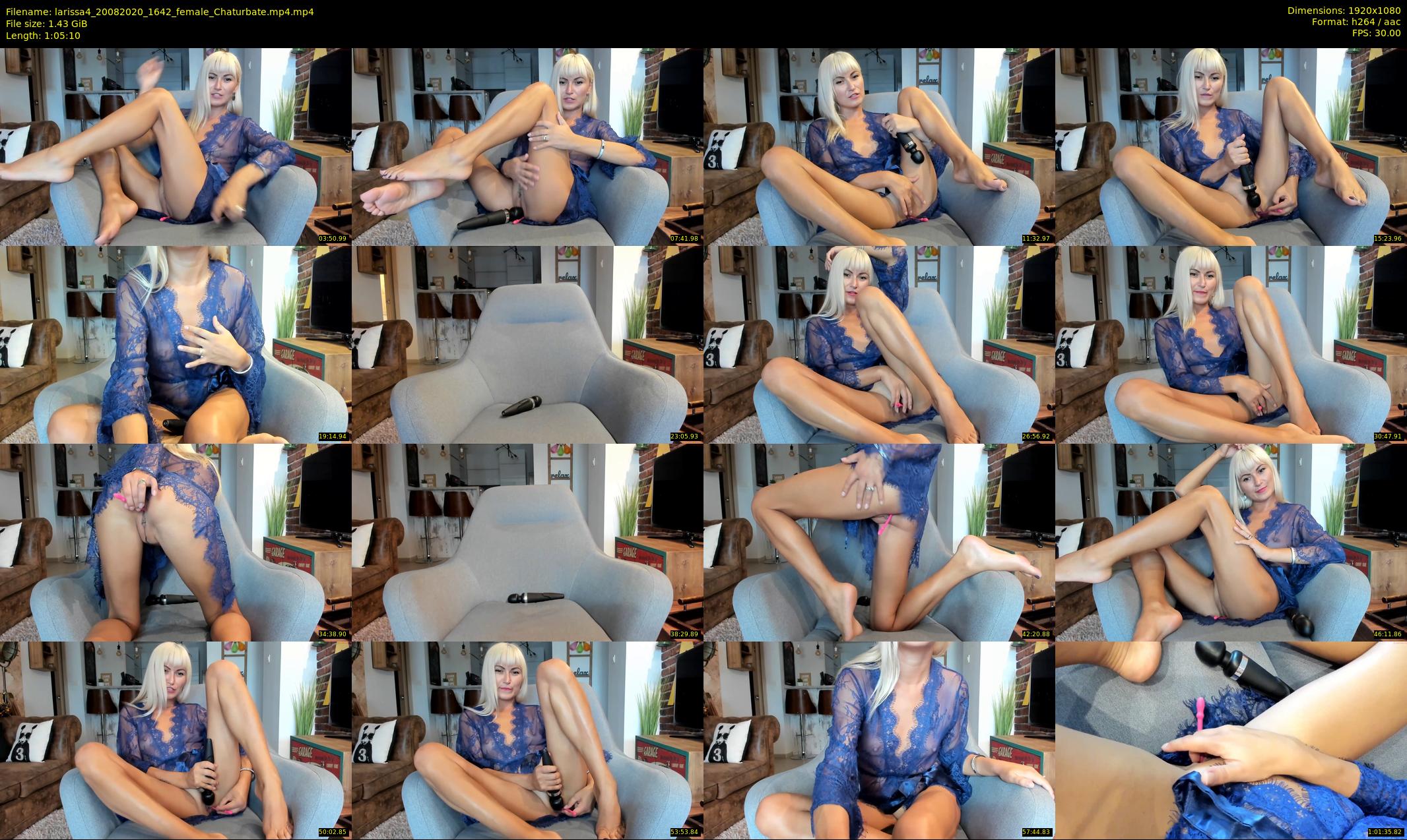 larissa4 — 66 minute Chaturbate female cam show recording, 1080p, Aug 20, 2020