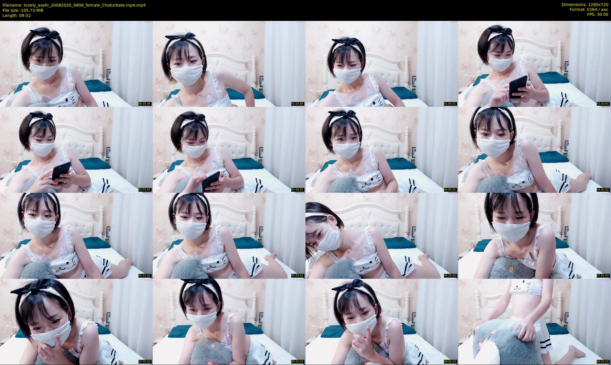 lovely_asahi — 10 minute Chaturbate female cam show recording, 720p, Aug 20, 2020
