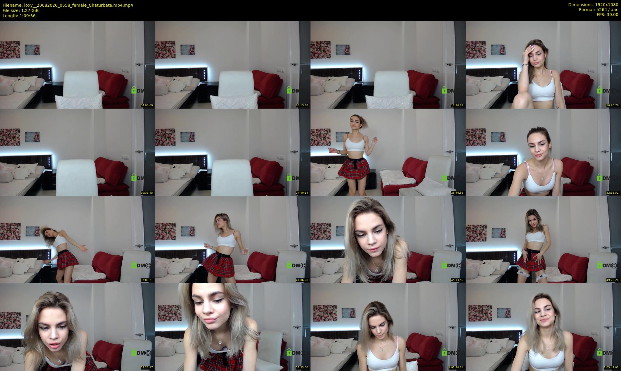 loxy_ — 70 minute Chaturbate female cam show recording, 1080p, Aug 20, 2020