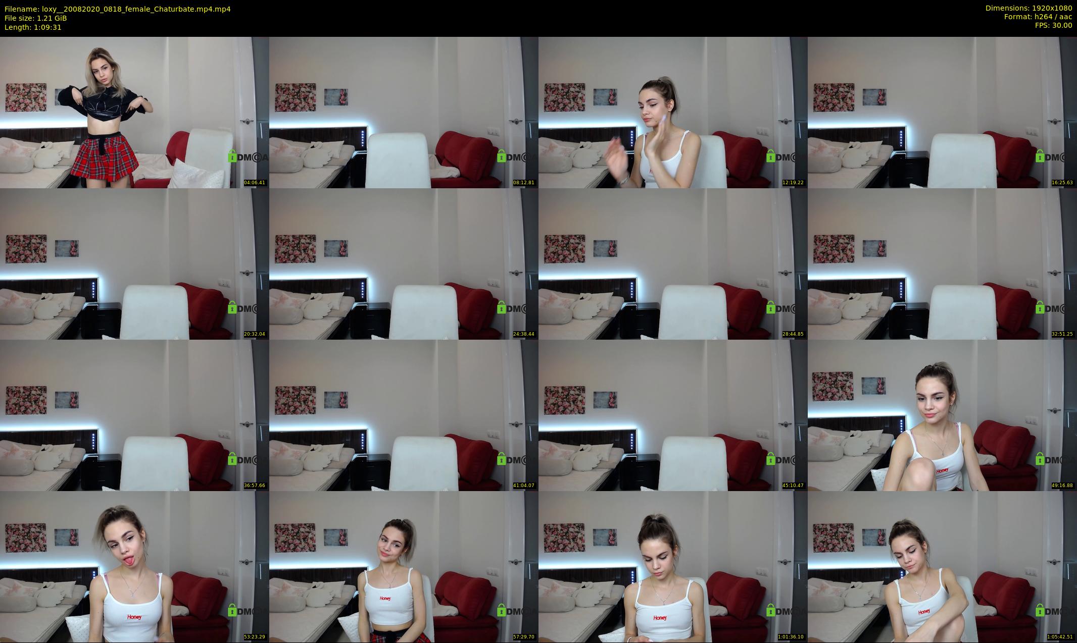 loxy_ — 70 minute Chaturbate female cam show recording, 1080p, Aug 20, 2020