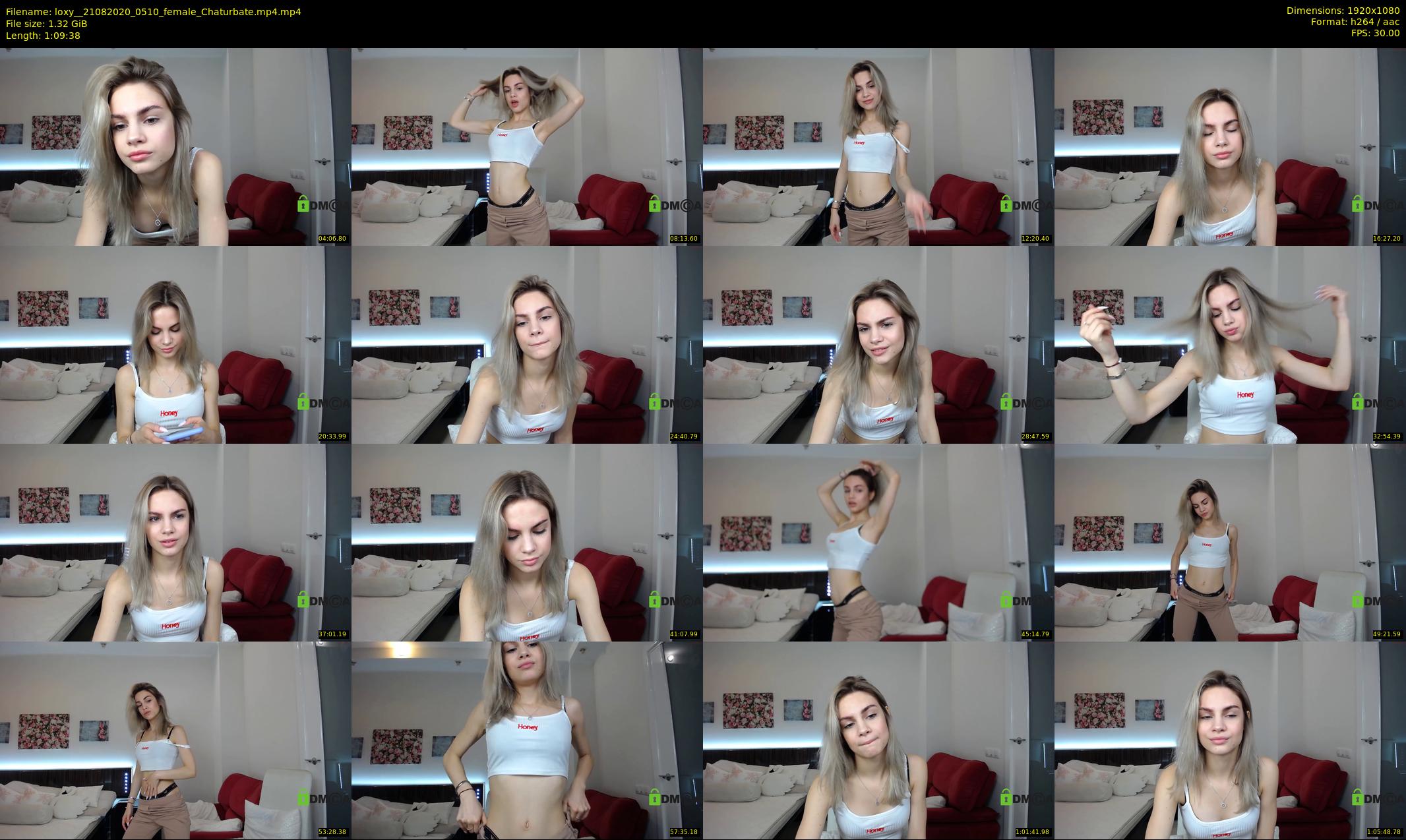 loxy_ — 70 minute Chaturbate female cam show recording, 1080p, Aug 21, 2020