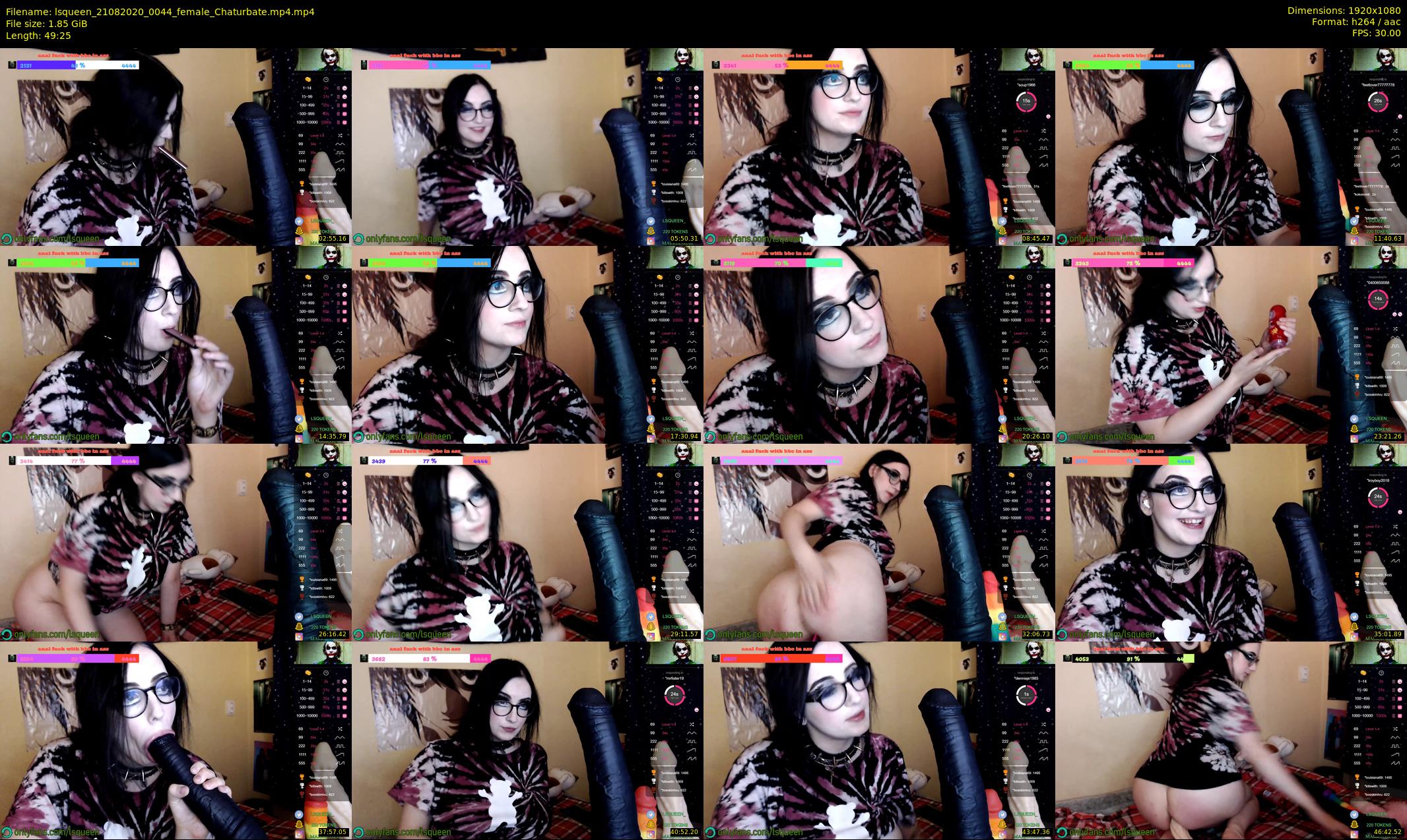 lsqueen — 50 minute Chaturbate female cam show recording, 1080p, Aug 21, 2020