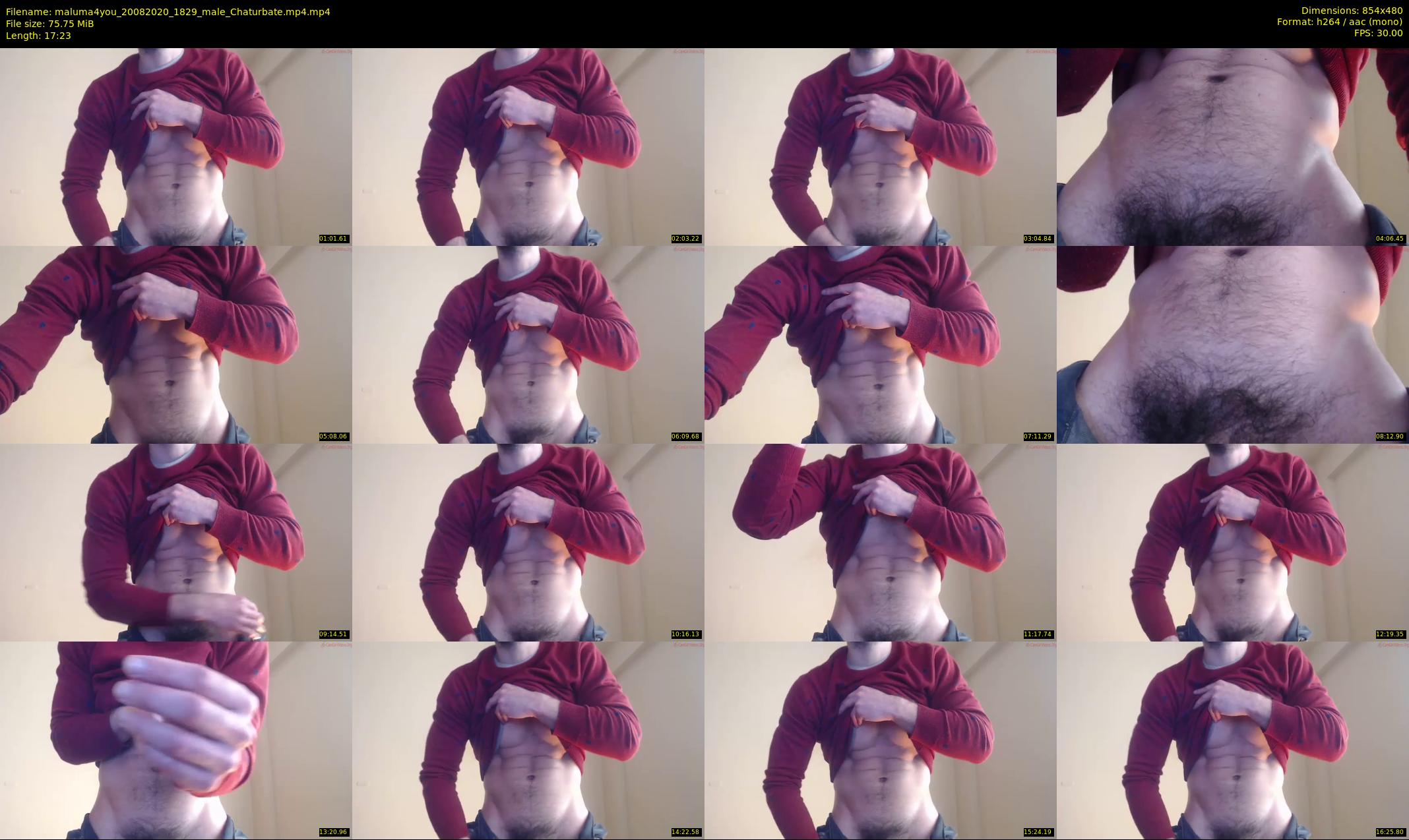 maluma4you — 18 minute Chaturbate male cam show recording, 480p, Aug 20, 2020
