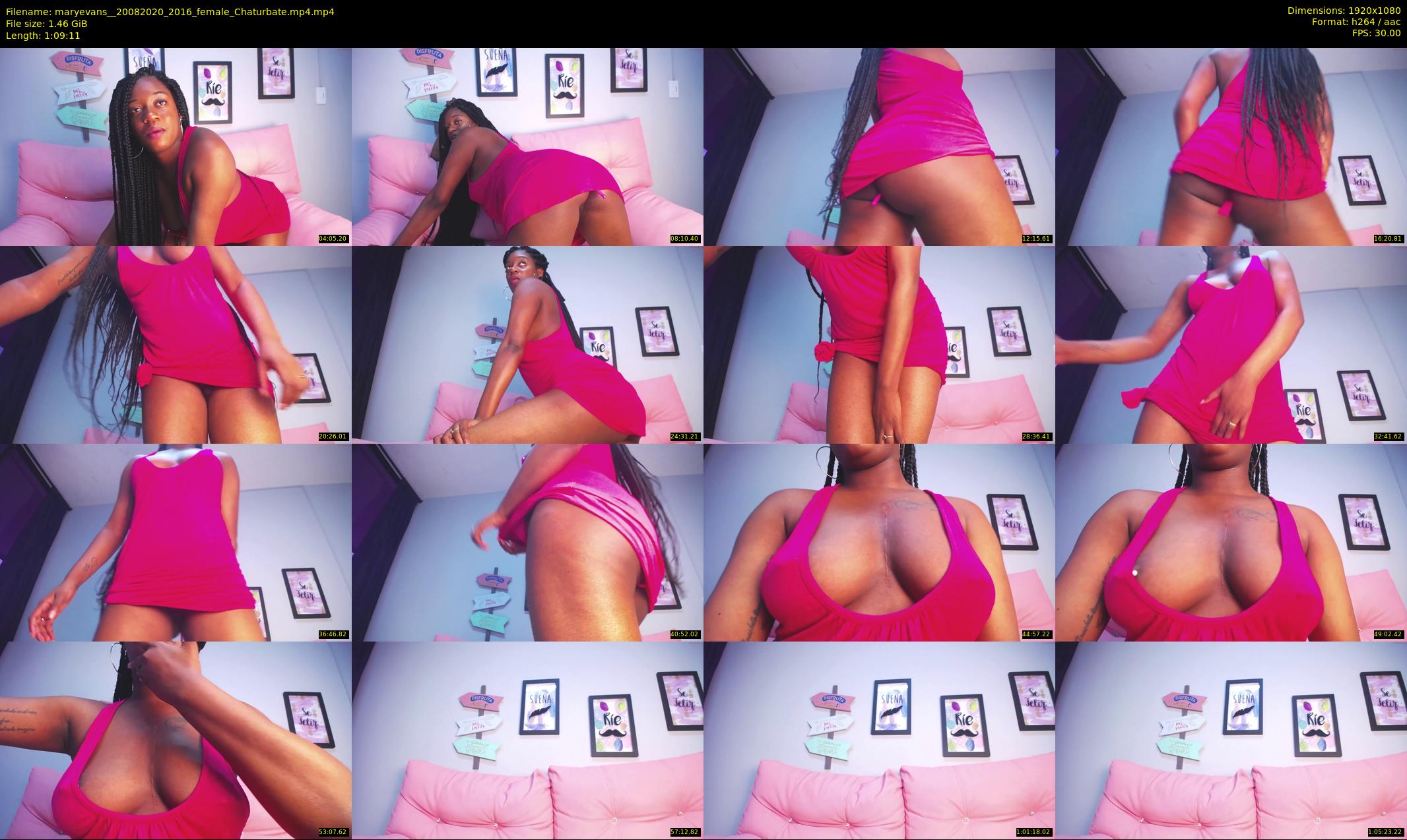 maryevans_ — 70 minute Chaturbate female cam show recording, 1080p, Aug 20, 2020