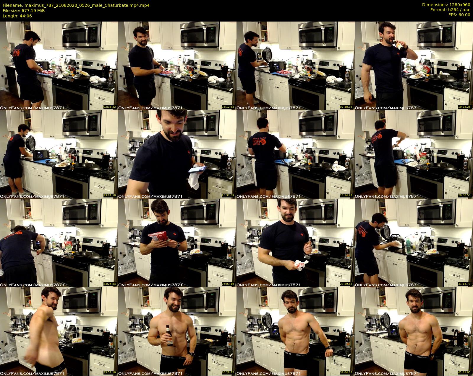 maximus_787 — 45 minute Chaturbate male cam show recording, 720p, Aug 21, 2020