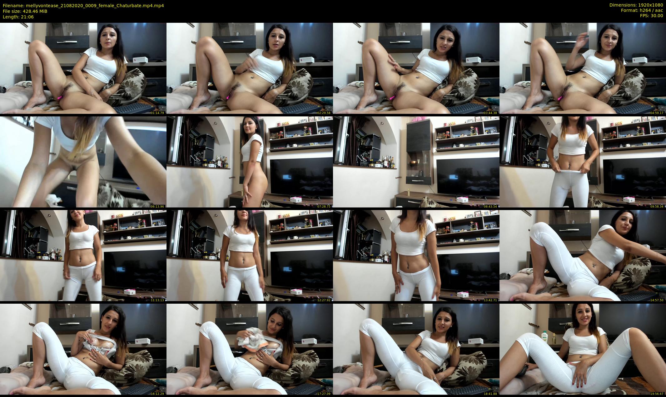mellyvontease — 22 minute Chaturbate female cam show recording, 1080p, Aug 21, 2020