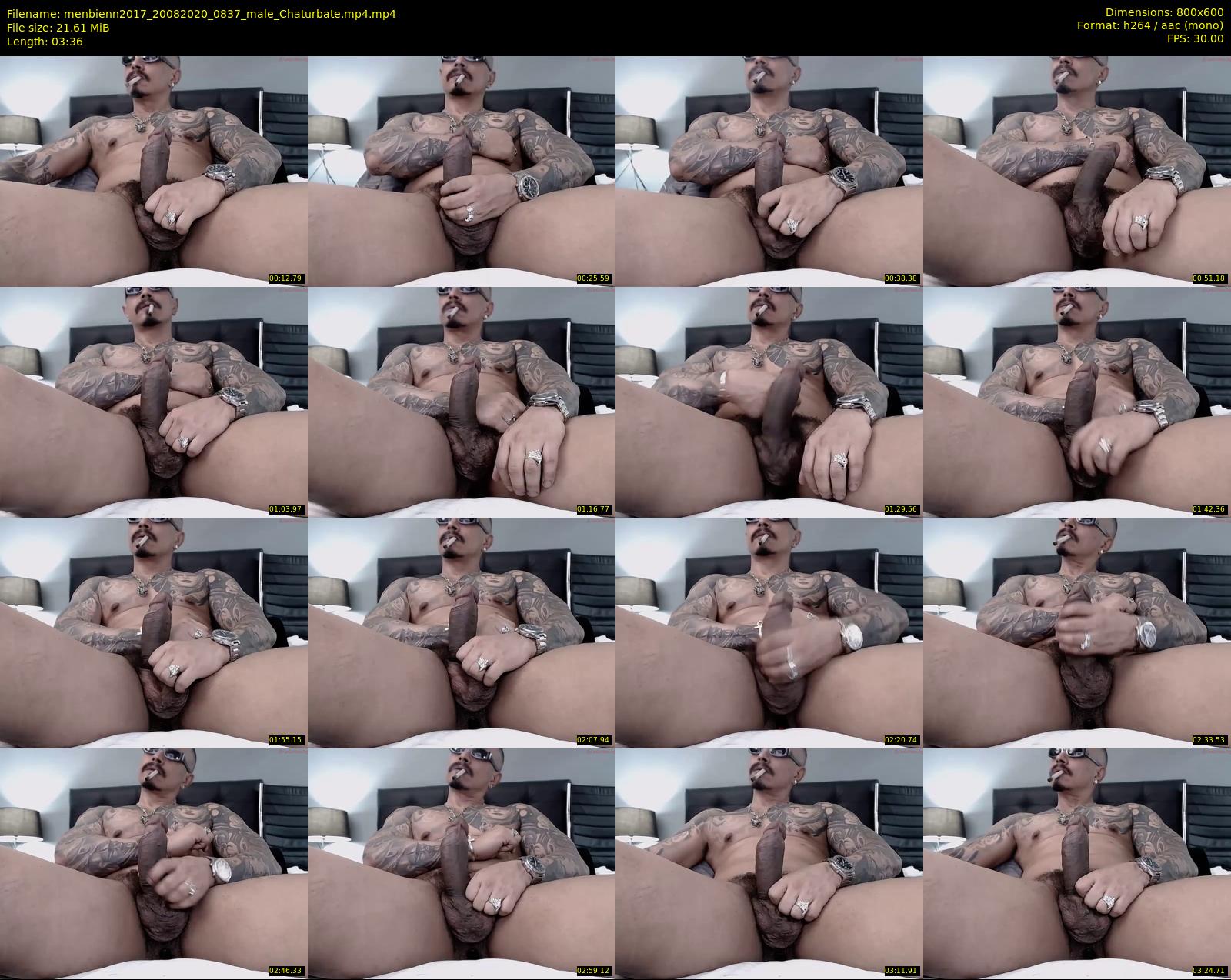 menbienn2017 — 4 minute Chaturbate male cam show recording, 480p, Aug 20, 2020