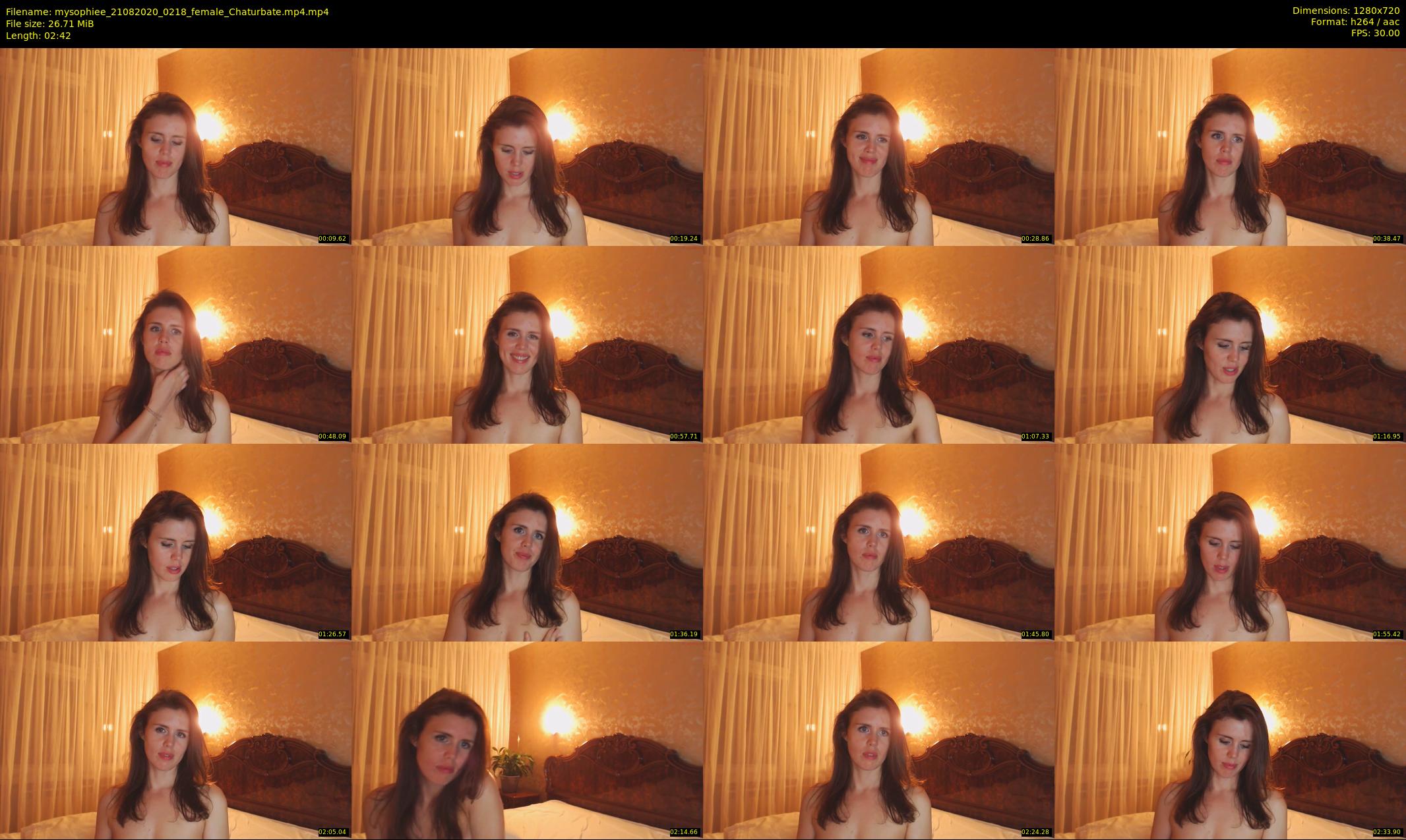 mysophiee — 3 minute Chaturbate female cam show recording, 720p, Aug 21, 2020
