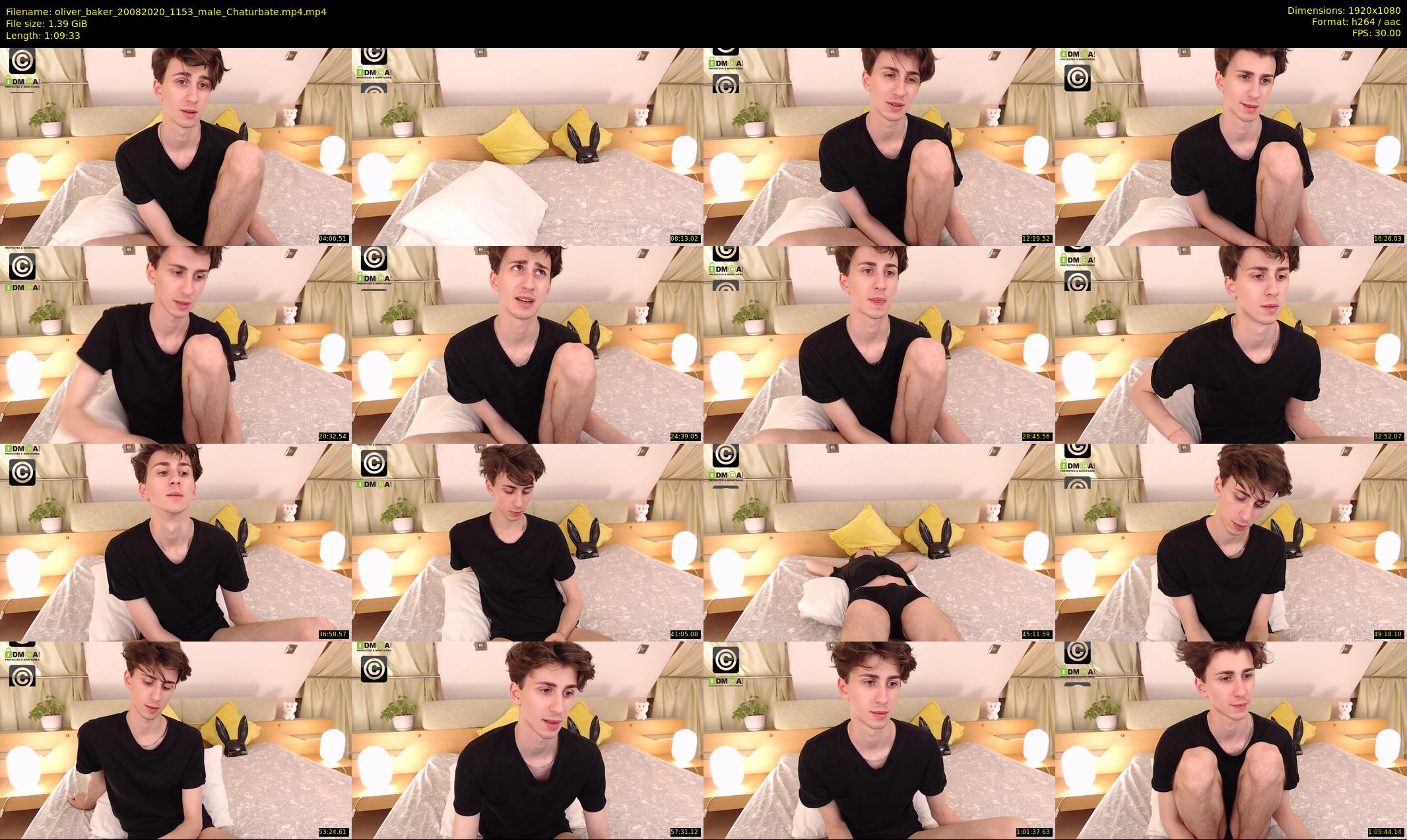 oliver_baker — 70 minute Chaturbate male cam show recording, 1080p, Aug 20, 2020