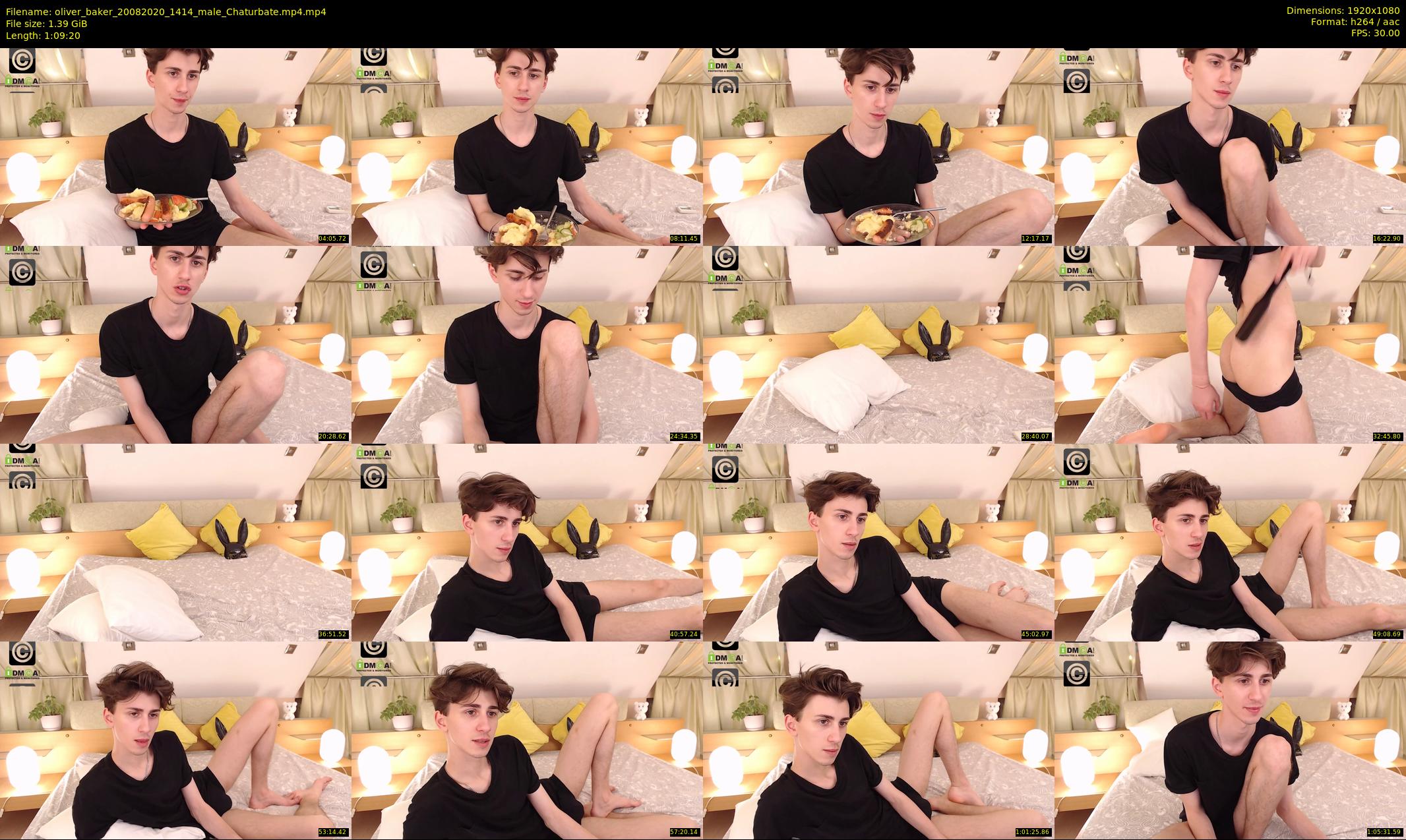 oliver_baker — 70 minute Chaturbate male cam show recording, 1080p, Aug 20, 2020