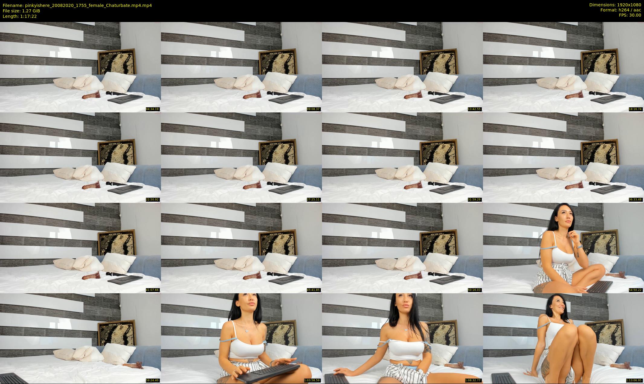pinkyishere — 78 minute Chaturbate female cam show recording, 1080p, Aug 20, 2020