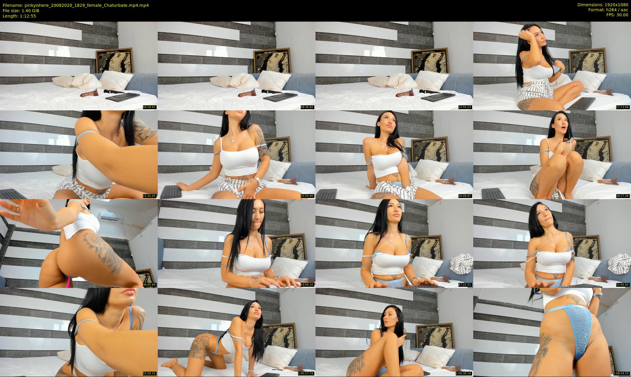 pinkyishere — 73 minute Chaturbate female cam show recording, 1080p, Aug 20, 2020