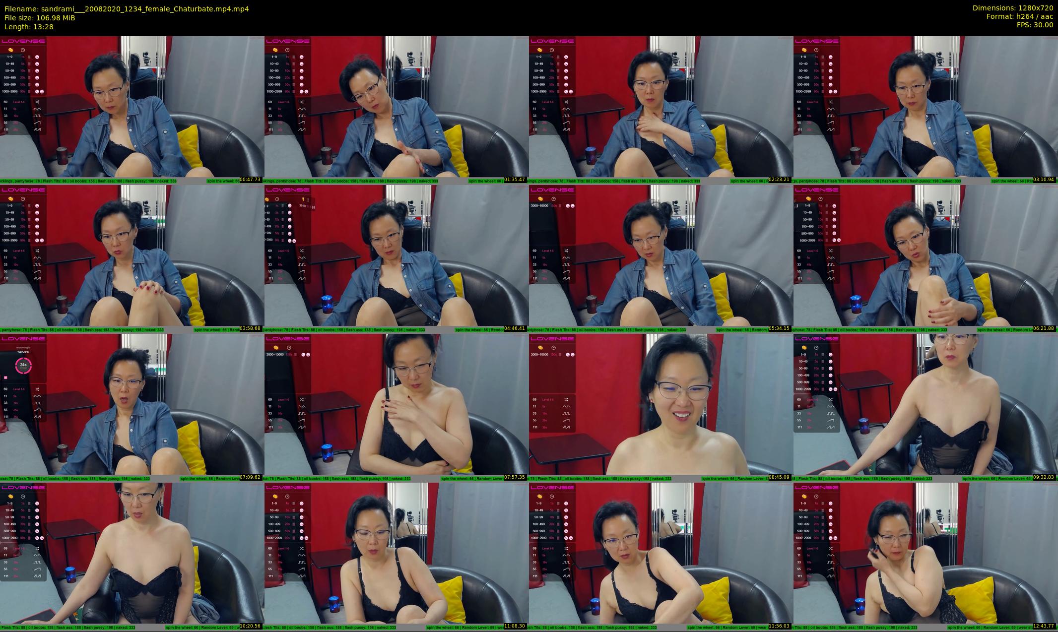 sandrami__ — 14 minute Chaturbate female cam show recording, 720p, Aug 20, 2020