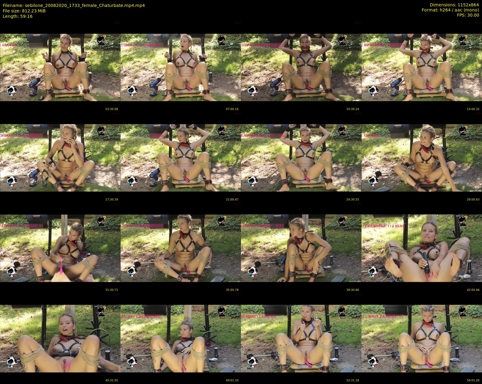 sebilone — 60 minute Chaturbate couple cam show recording, 720p, Aug 20, 2020