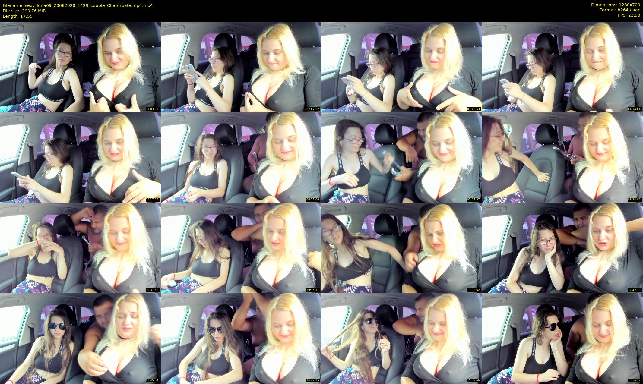 sexy_luna69 — 18 minute Chaturbate couple cam show recording, 720p, Aug 20, 2020