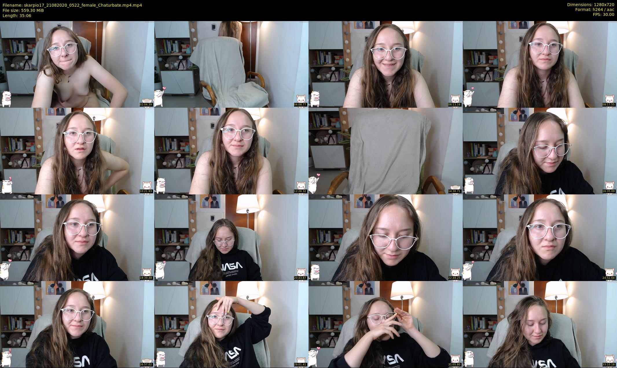 skarpio17 — 36 minute Chaturbate female cam show recording, 720p, Aug 21, 2020