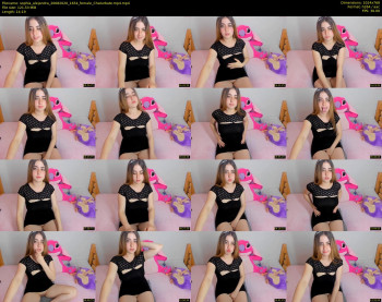 sophia_alejandra — 15 minute Chaturbate female cam show recording, 720p, Aug 20, 2020