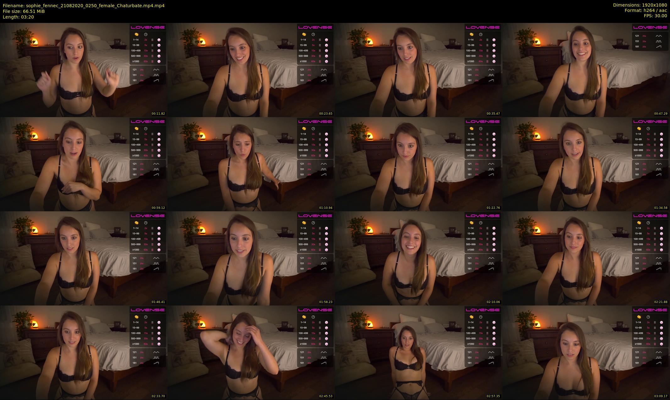 sophie_fennec — 4 minute Chaturbate female cam show recording, 1080p, Aug 21, 2020