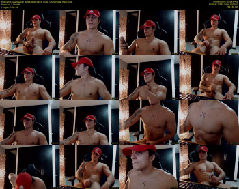 spartacozz — 125 minute Chaturbate male cam show recording, 720p, Aug 20, 2020