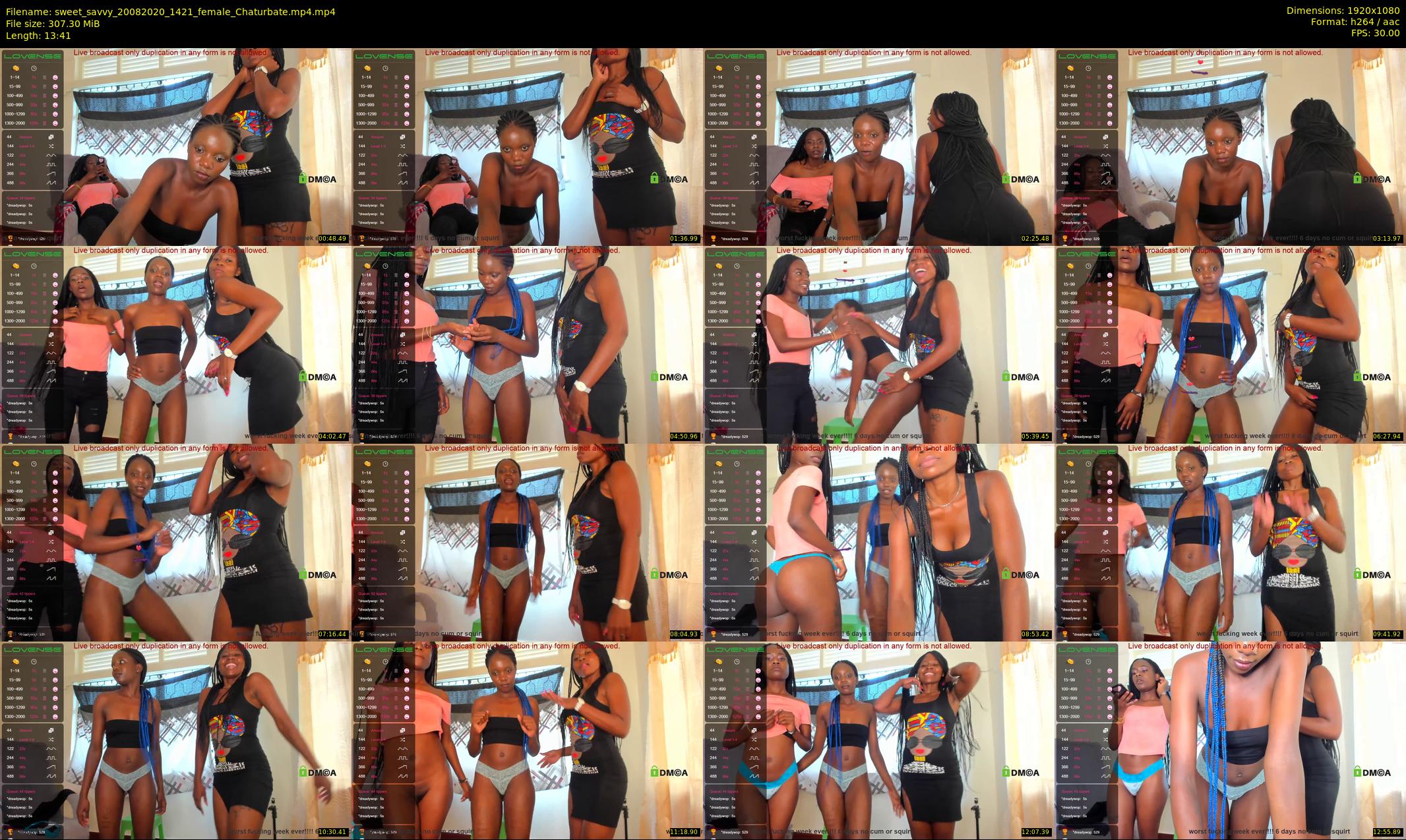 sweet_savvy — 14 minute Chaturbate female cam show recording, 1080p, Aug 20, 2020