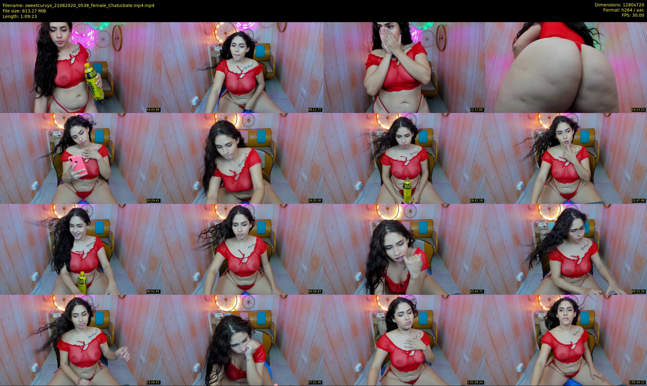 sweetcurvyx — 70 minute Chaturbate couple cam show recording, 720p, Aug 21, 2020