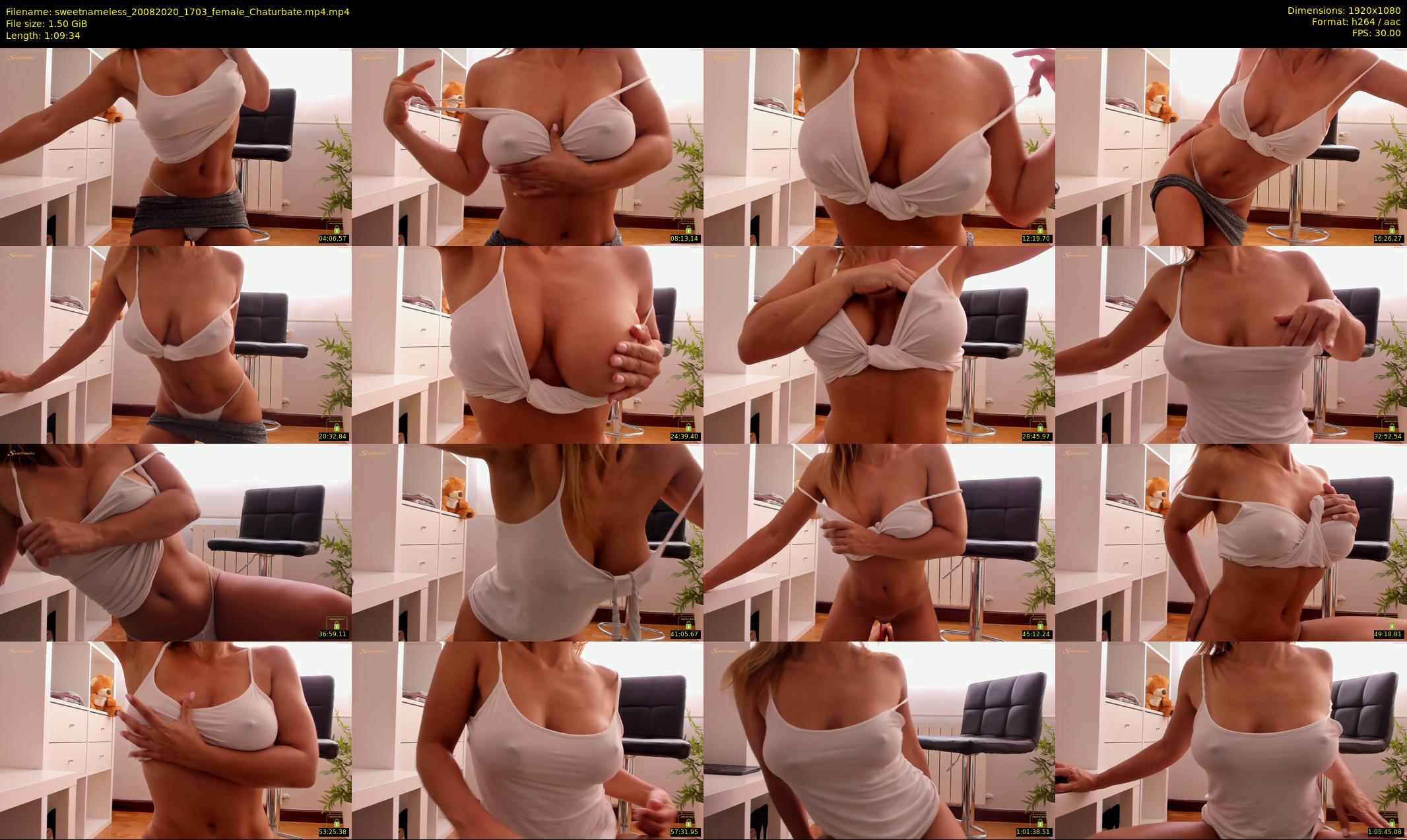 sweetnameless — 70 minute Chaturbate couple cam show recording, 1080p, Aug 20, 2020