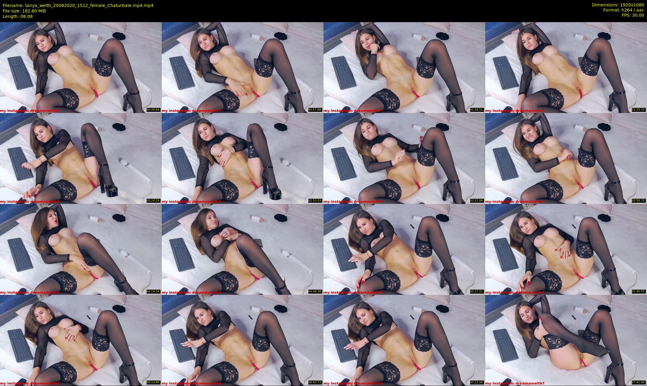 tanya_welth — 9 minute Chaturbate female cam show recording, 1080p, Aug 20, 2020