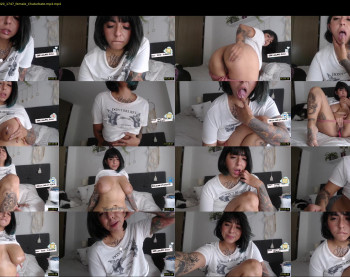 tattoo_ninja_kitty — 30 minute Chaturbate female cam show recording, 720p, Aug 20, 2020