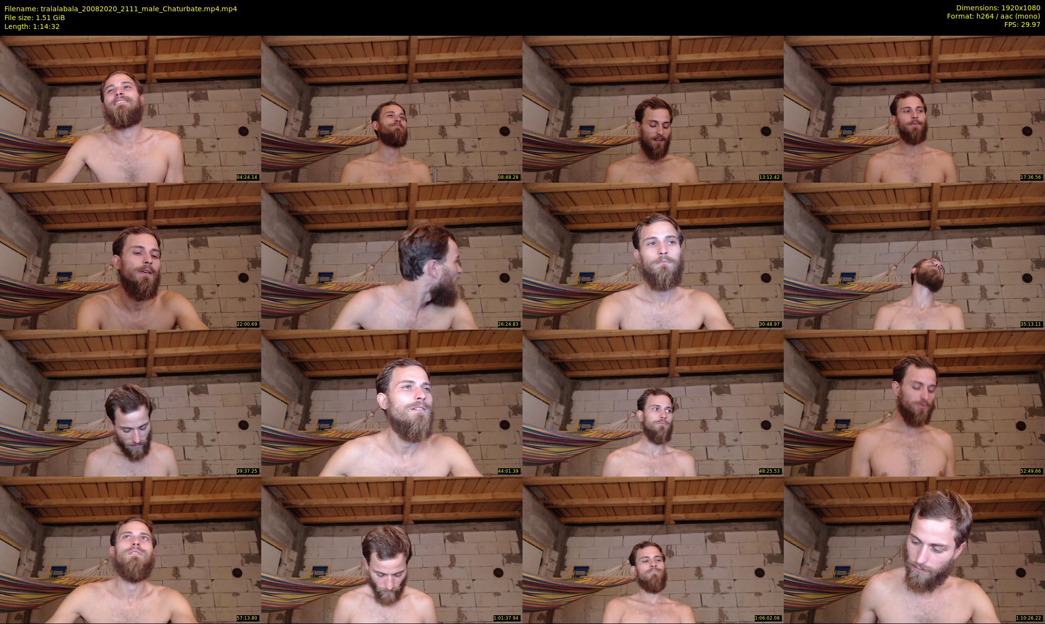 tralalabala — 75 minute Chaturbate male cam show recording, 1080p, Aug 20, 2020