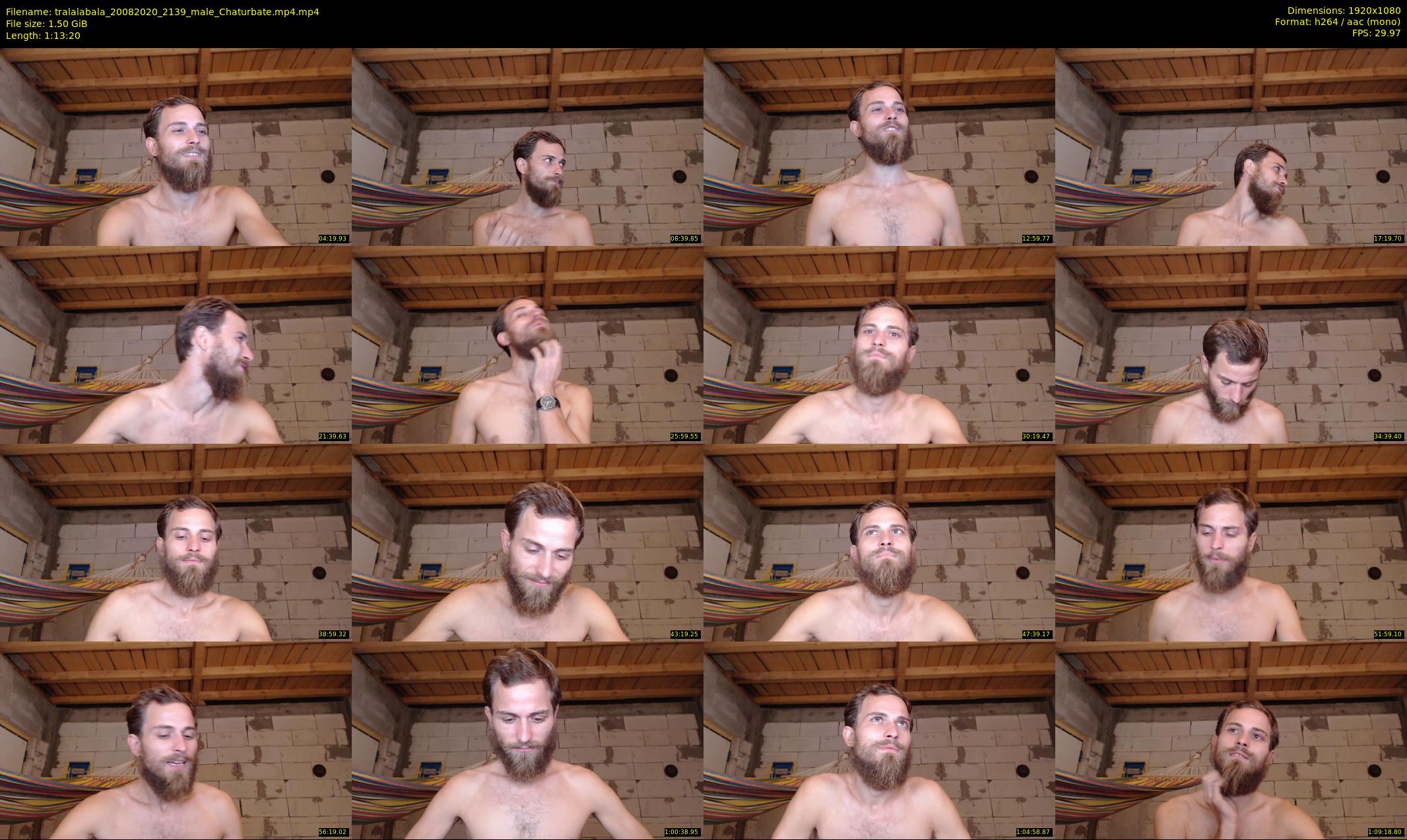 tralalabala — 74 minute Chaturbate male cam show recording, 1080p, Aug 20, 2020