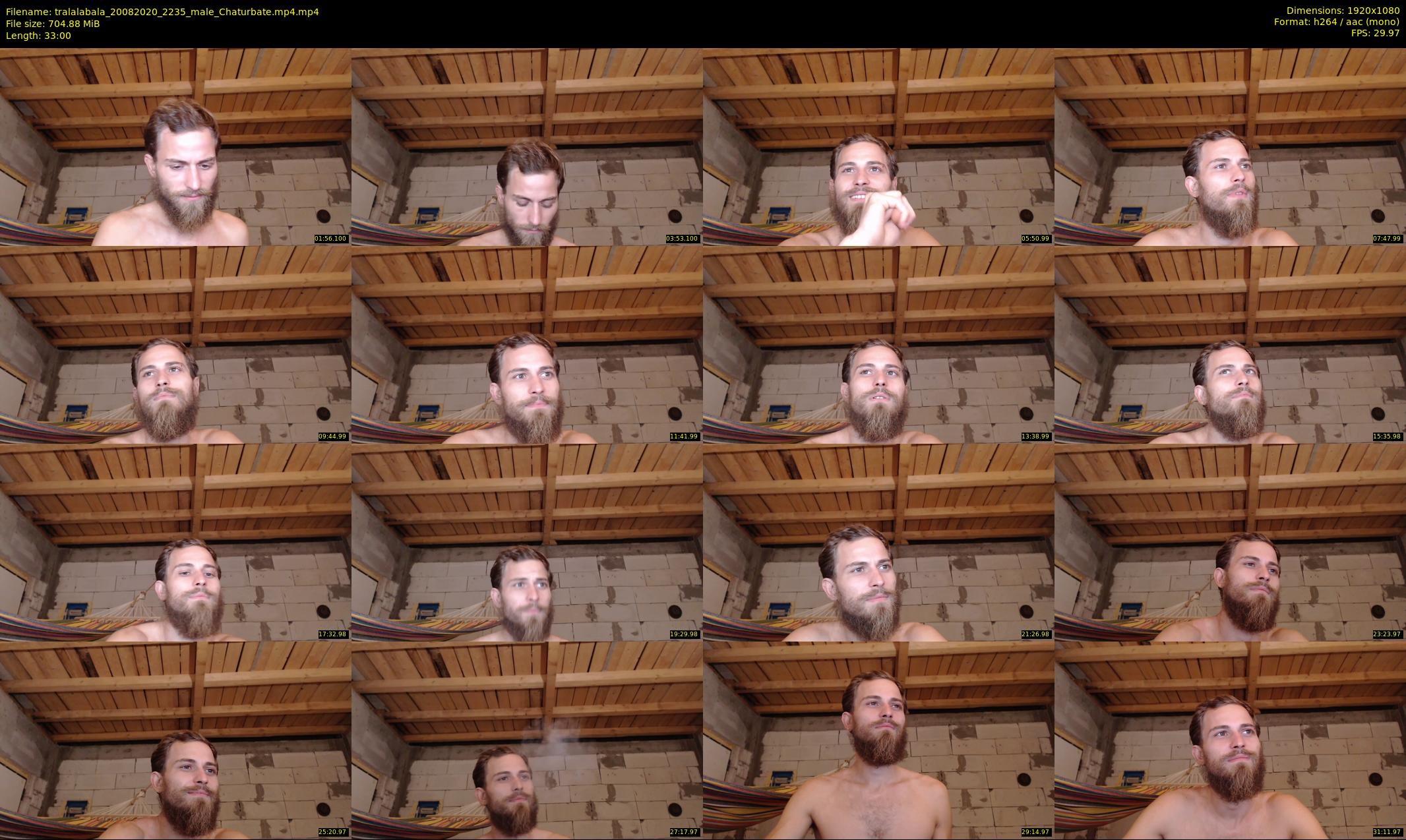 tralalabala — 33 minute Chaturbate male cam show recording, 1080p, Aug 20, 2020